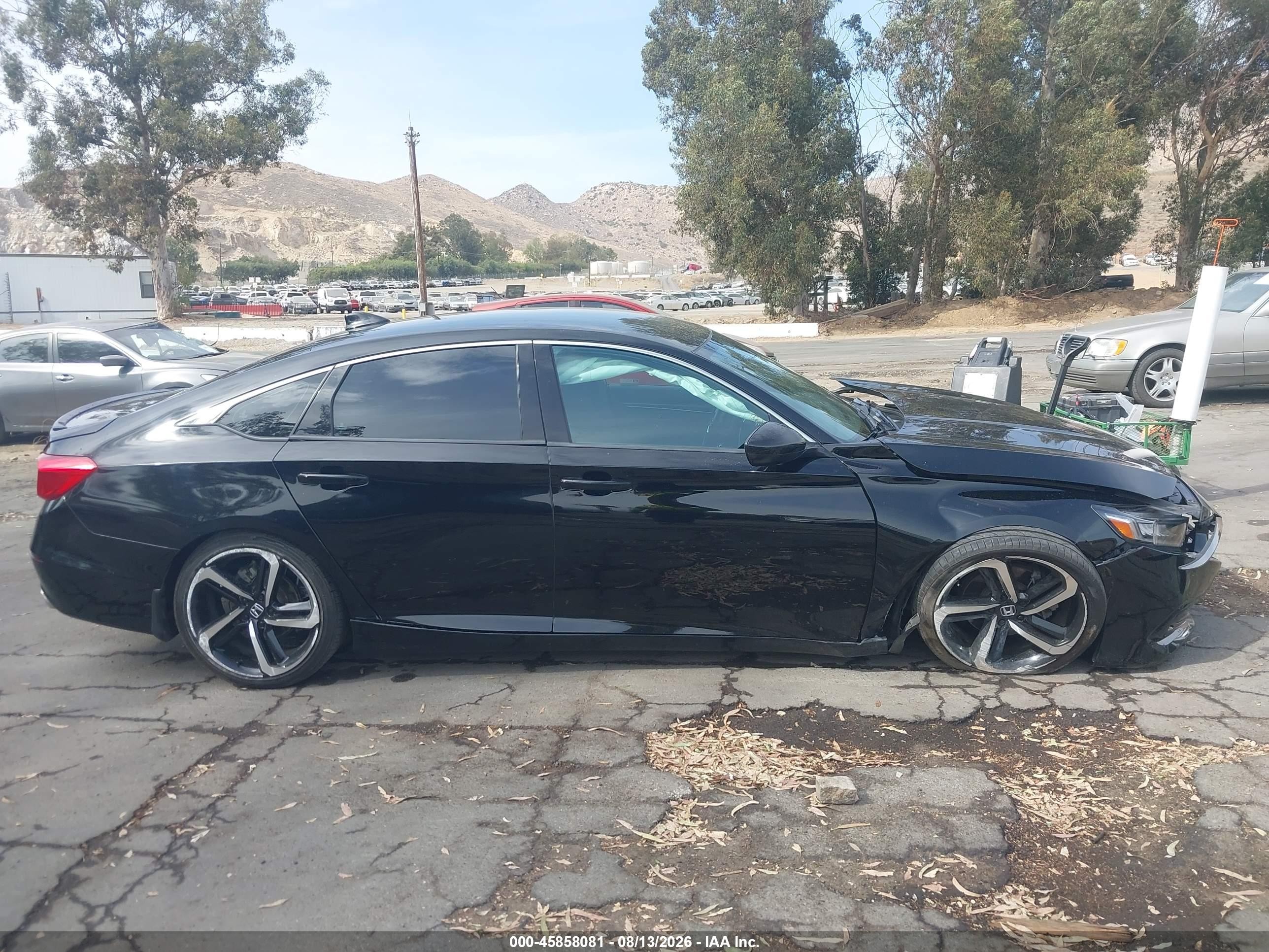 2022 Honda Accord Sport Black vin: 1HGCV1F33NA081746
