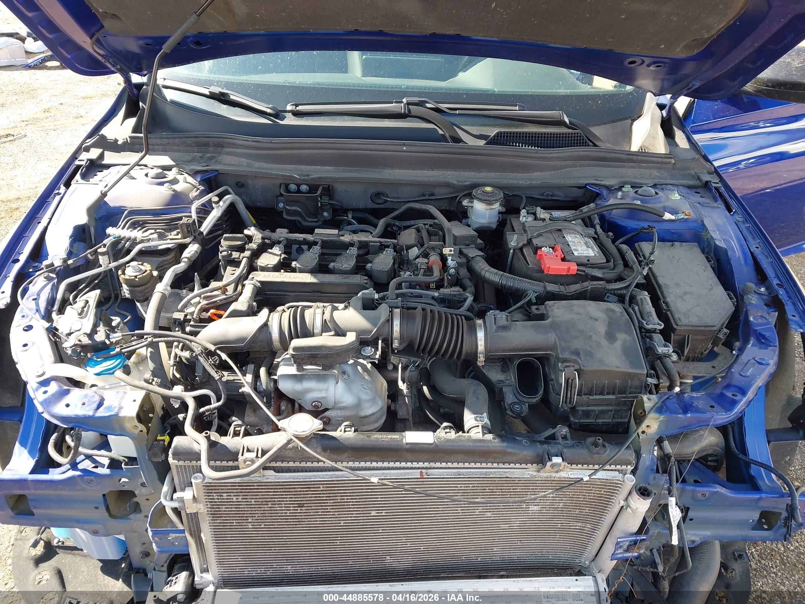 2022 Honda Accord Sport Blue vin: 1HGCV1F33NA090690