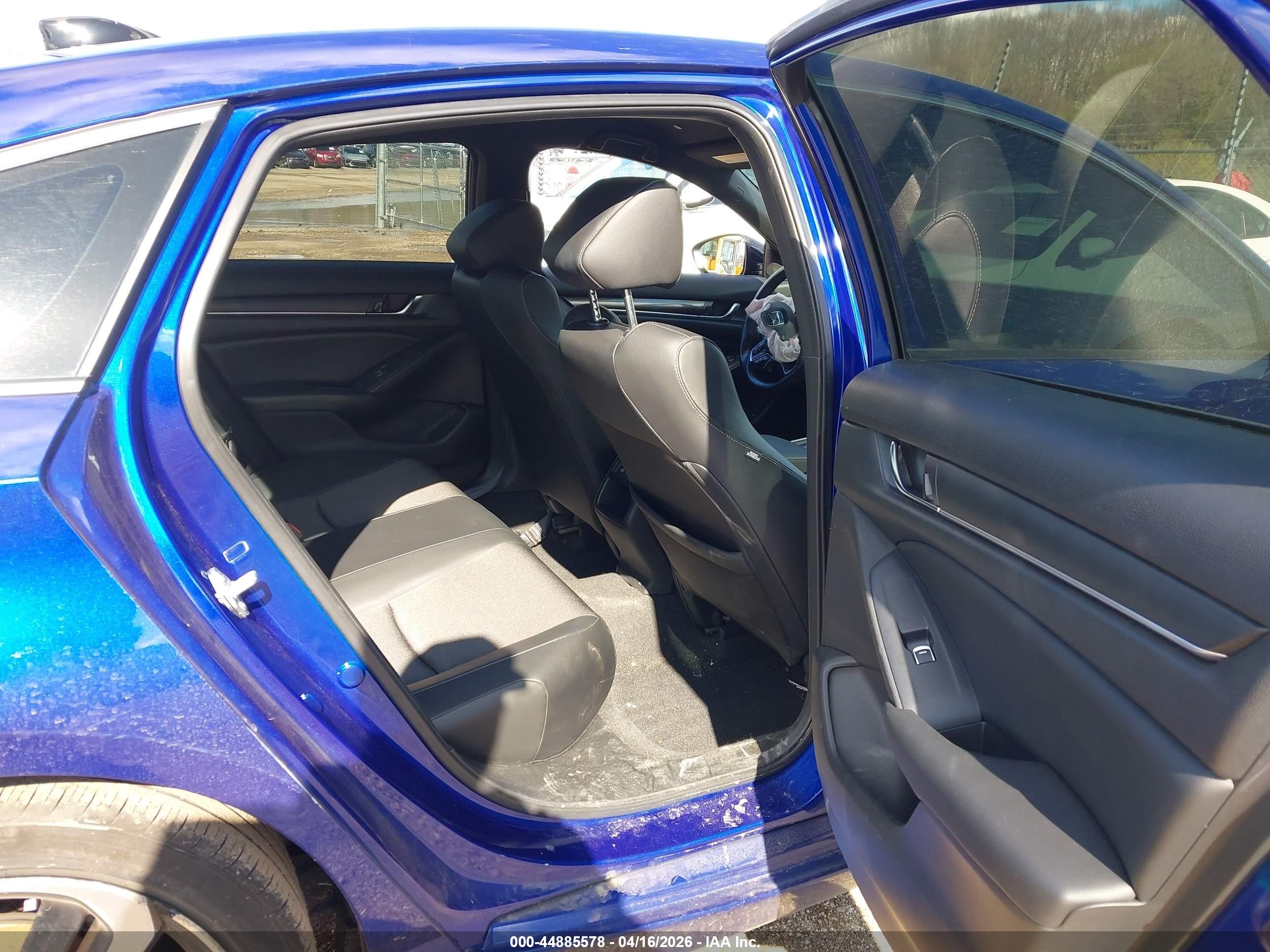 2022 Honda Accord Sport Blue vin: 1HGCV1F33NA090690