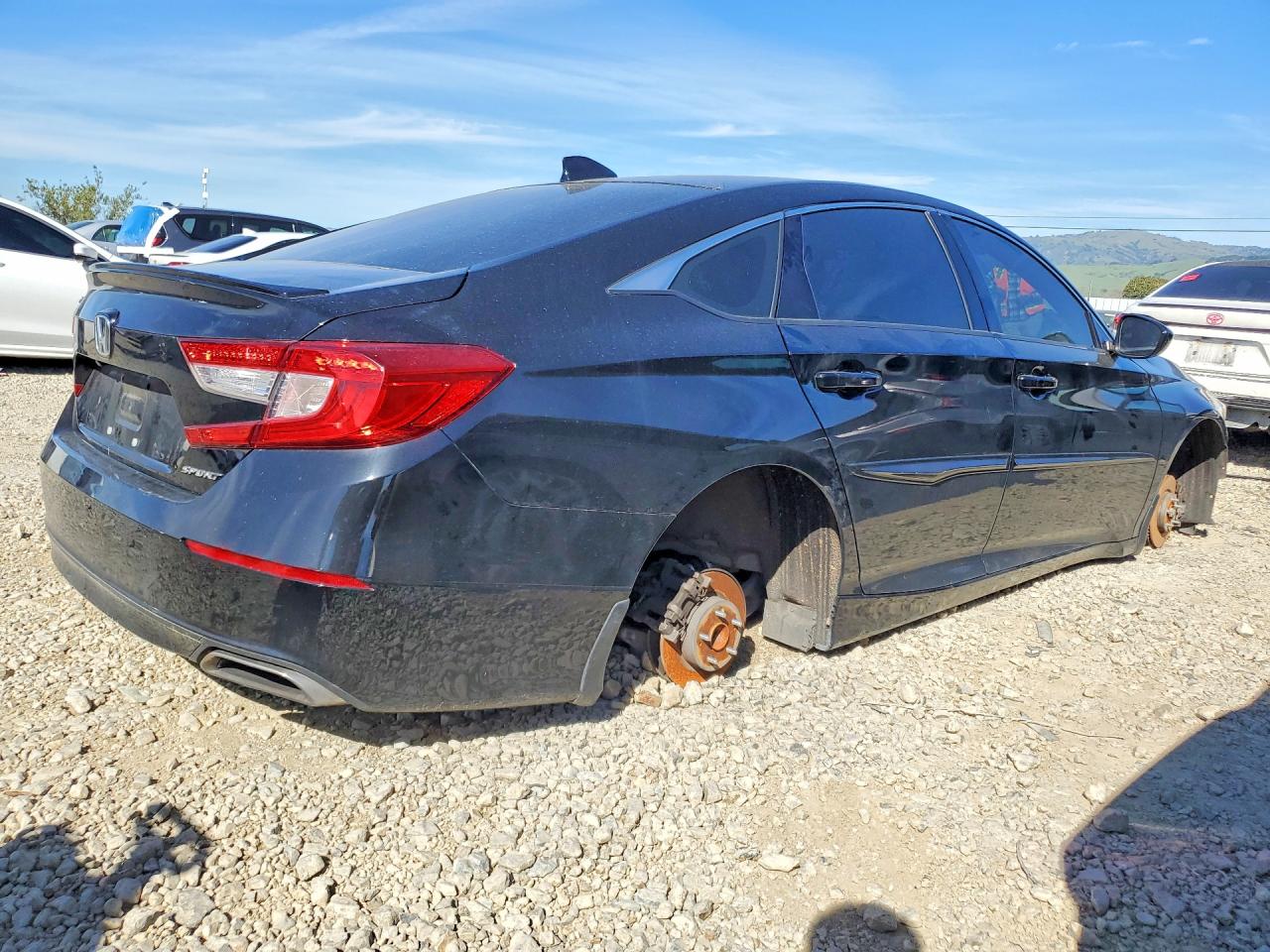 2022 Honda Accord Sport Black vin: 1HGCV1F33NA109657