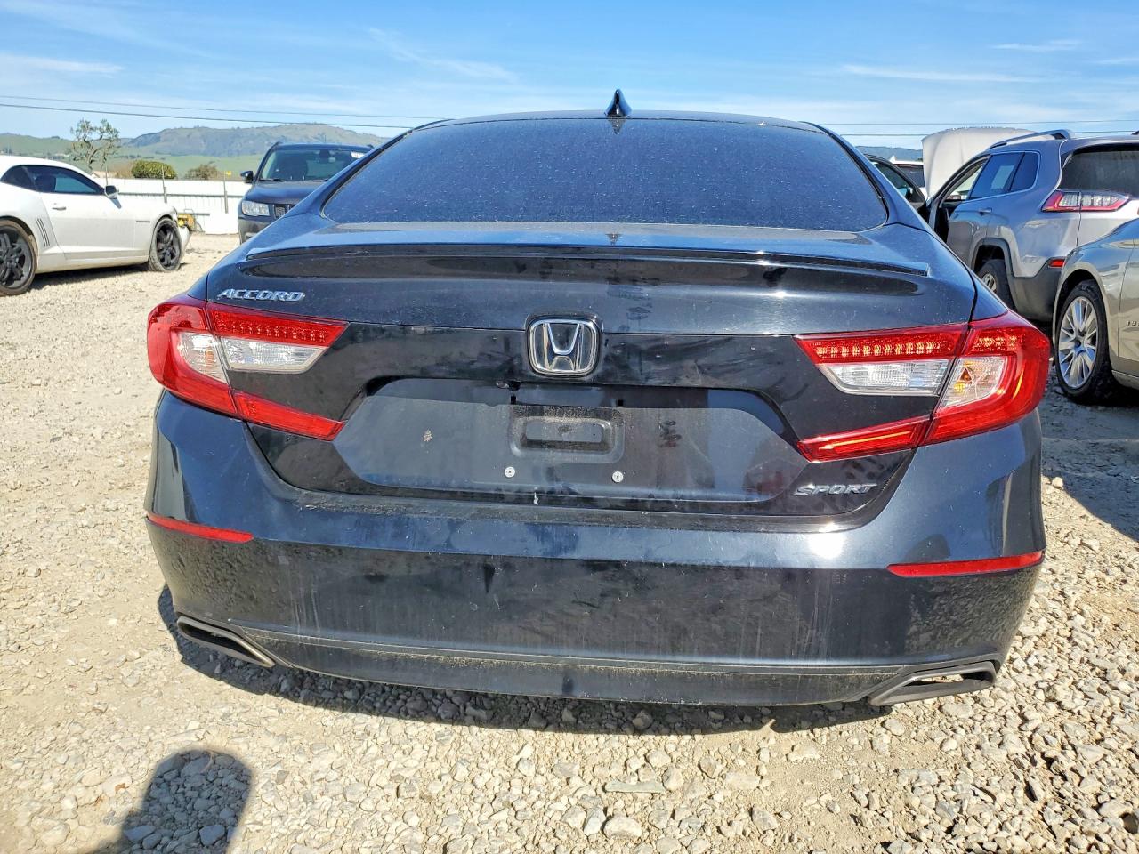 2022 Honda Accord Sport Black vin: 1HGCV1F33NA109657