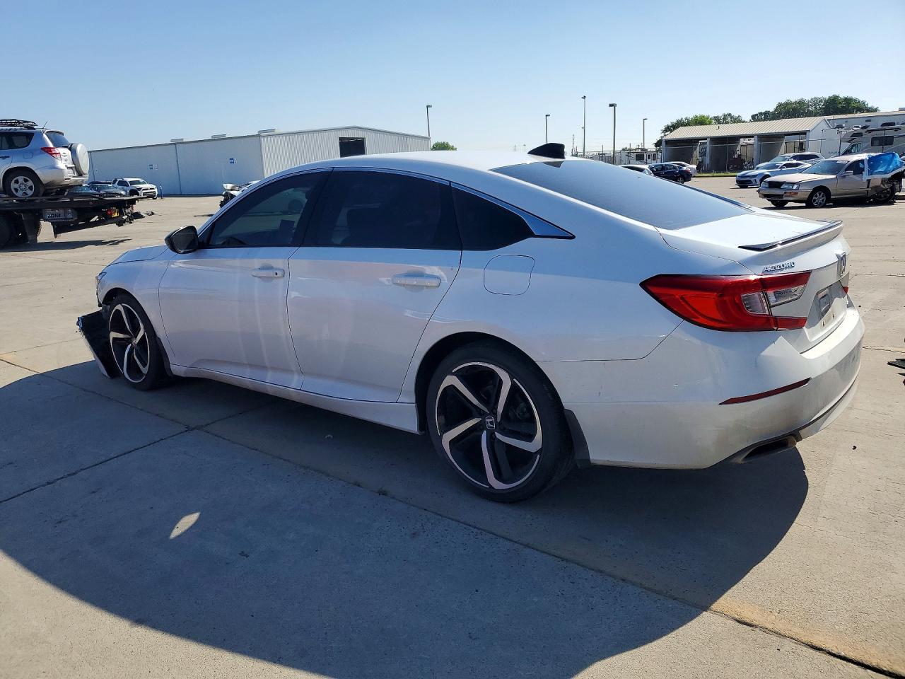2022 Honda Accord Sport Белый vin: 1HGCV1F33NA119184