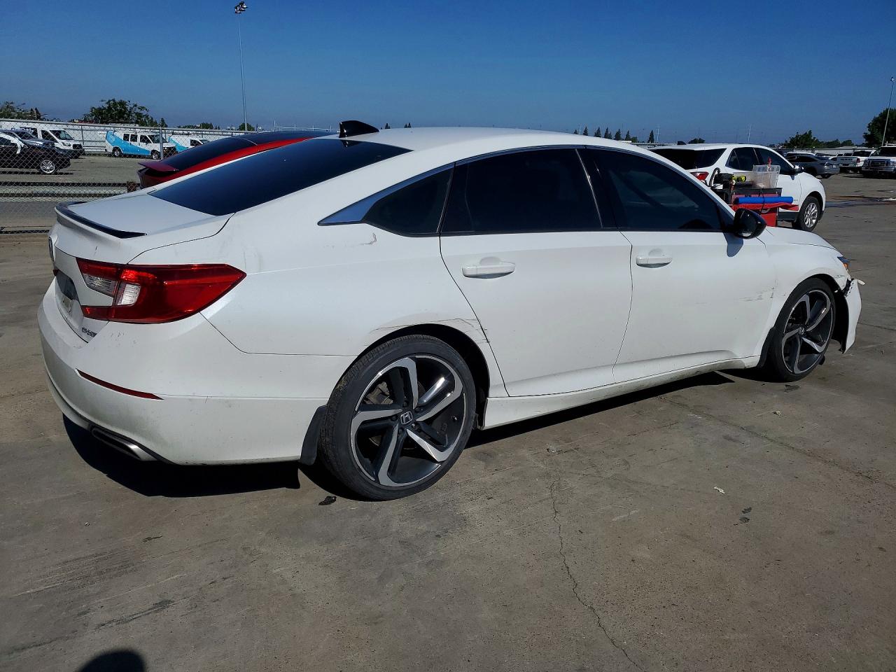 2022 Honda Accord Sport Белый vin: 1HGCV1F33NA119184