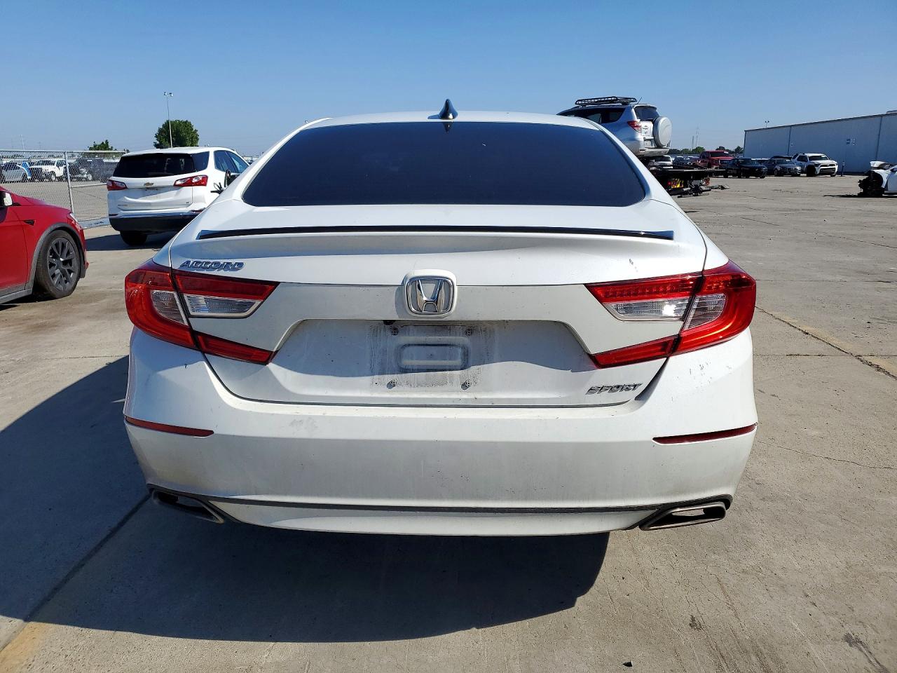 2022 Honda Accord Sport Белый vin: 1HGCV1F33NA119184