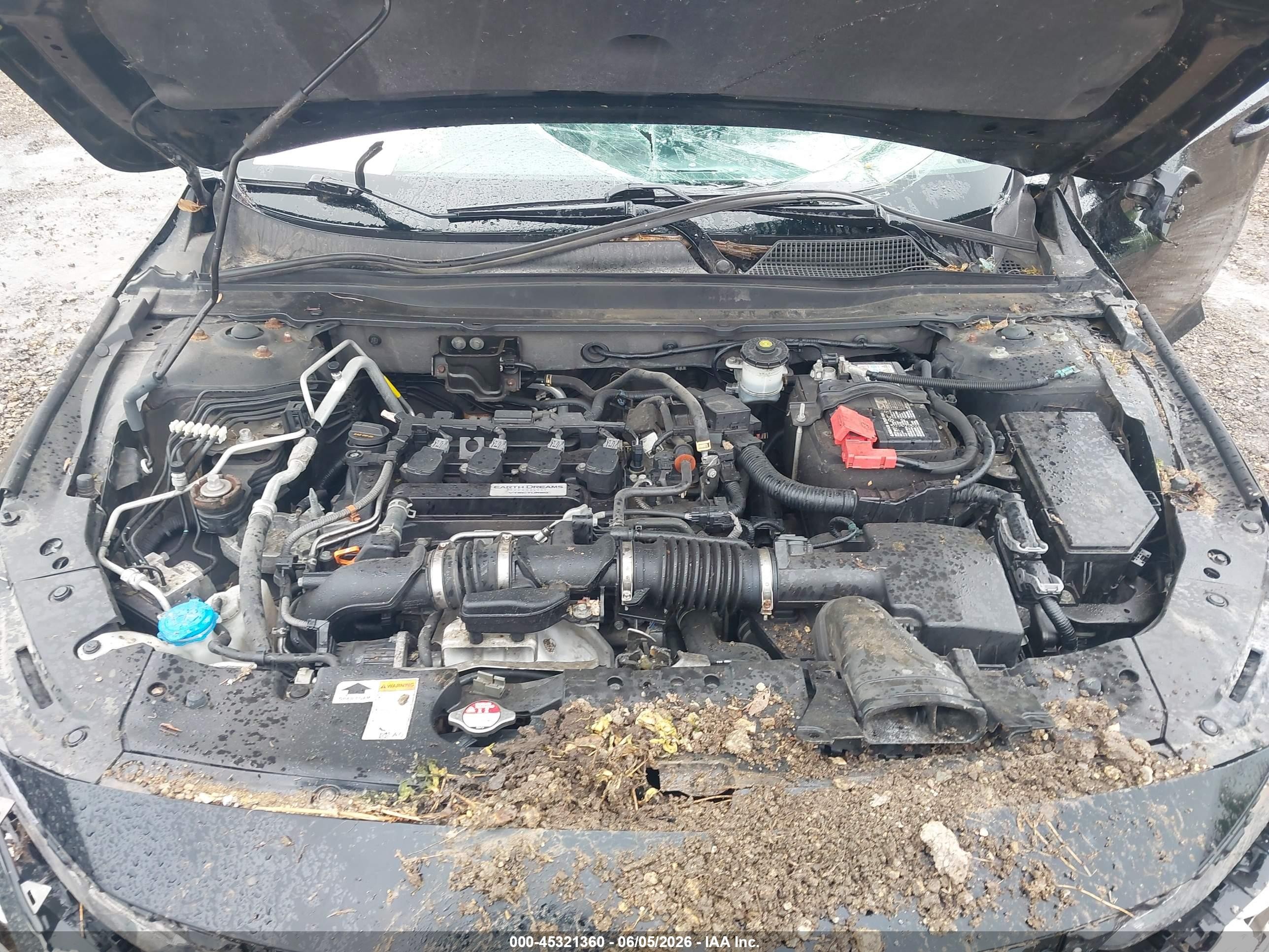 2019 Honda Accord Sport Black vin: 1HGCV1F34KA160659