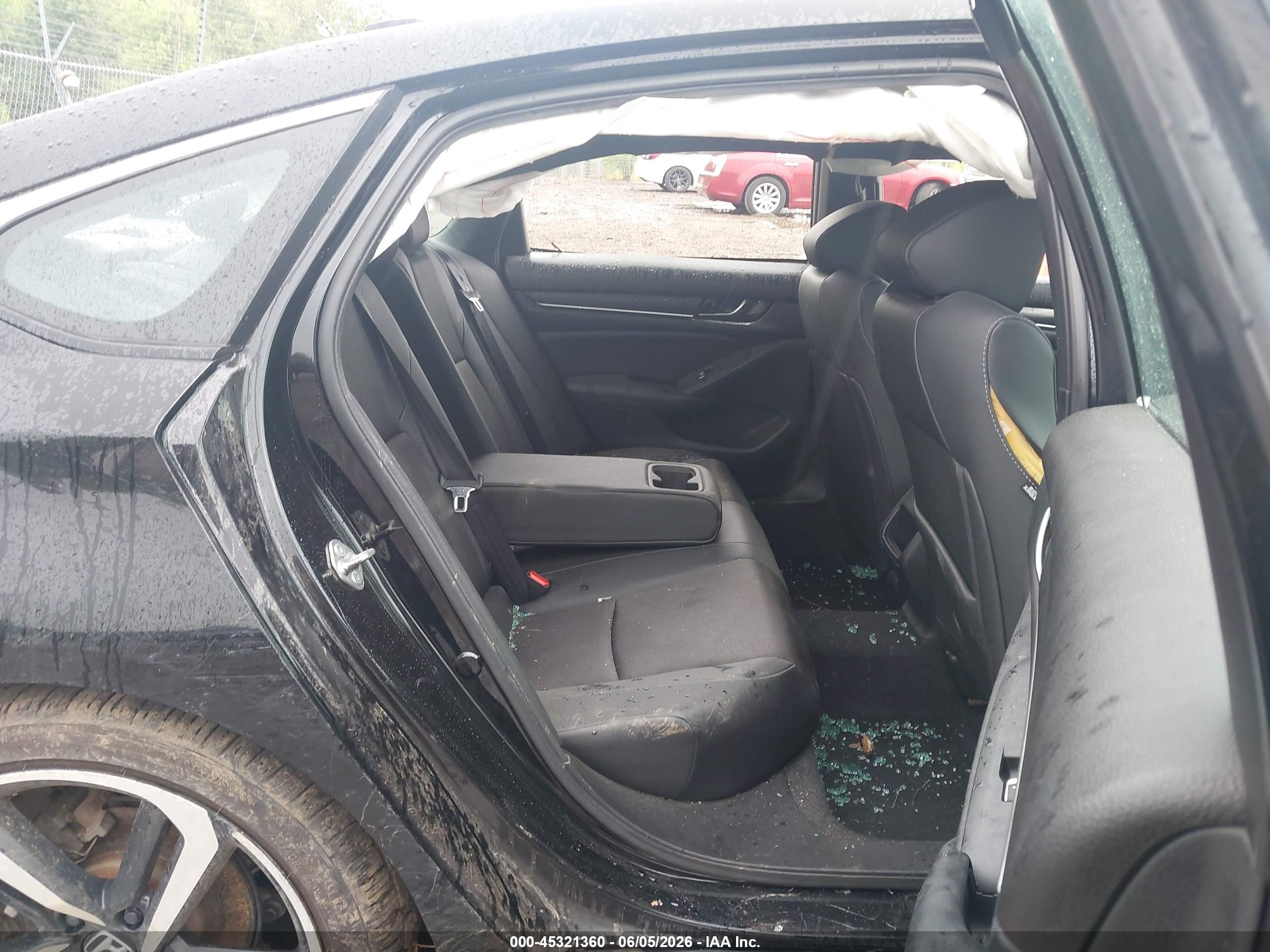2019 Honda Accord Sport Black vin: 1HGCV1F34KA160659