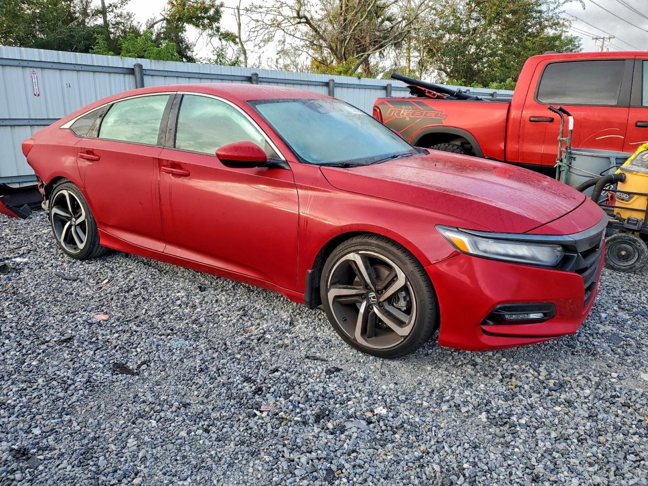 2020 Honda Accord Sport Red vin: 1HGCV1F34LA004803