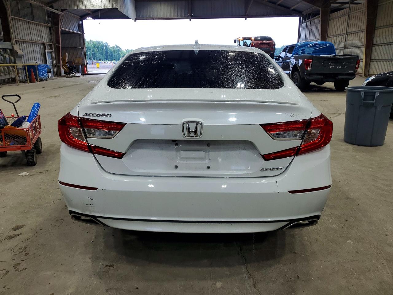 2020 Honda Accord Sport Белый vin: 1HGCV1F34LA064001