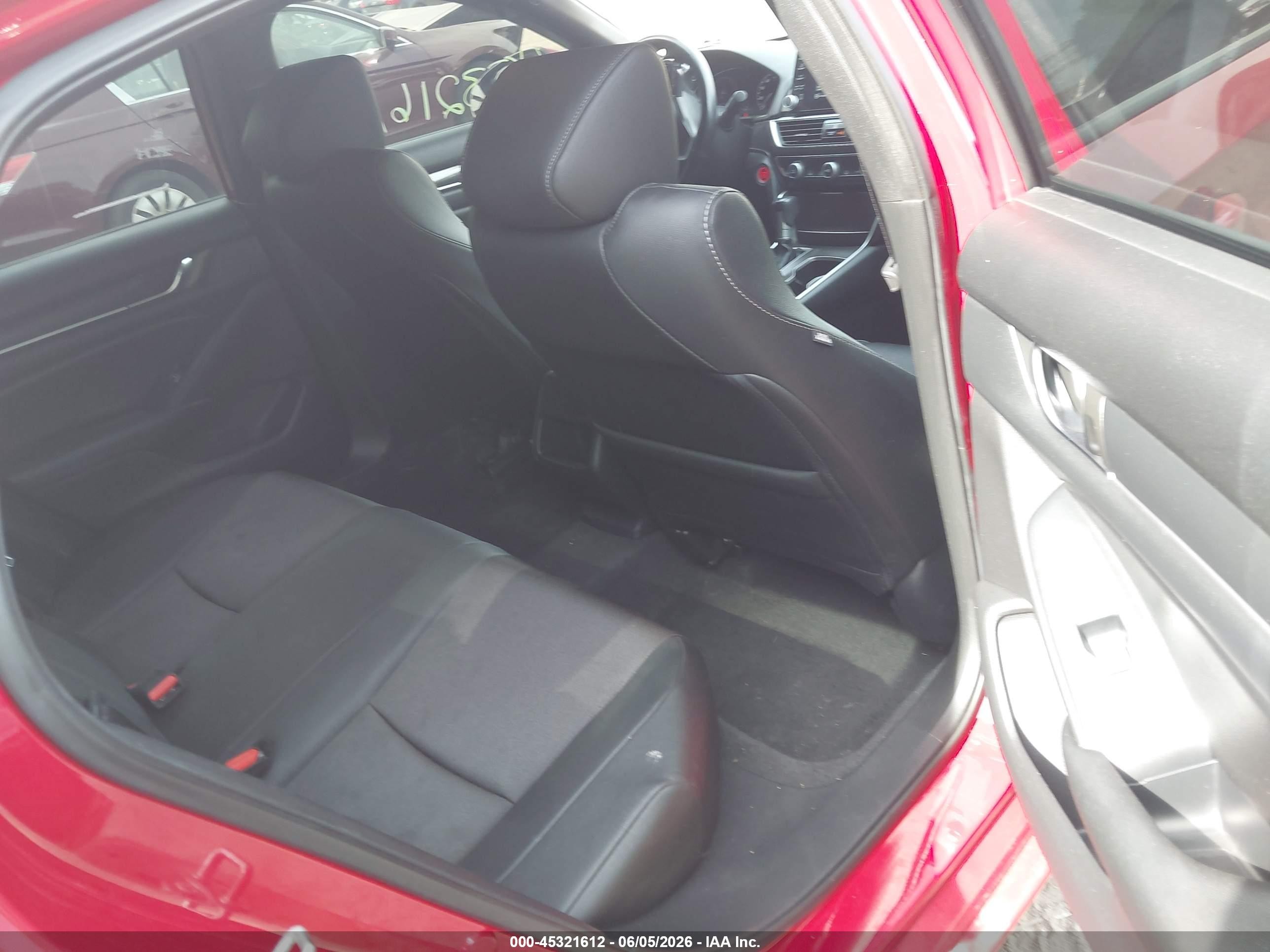 2020 Honda Accord Sport Red vin: 1HGCV1F34LA068520