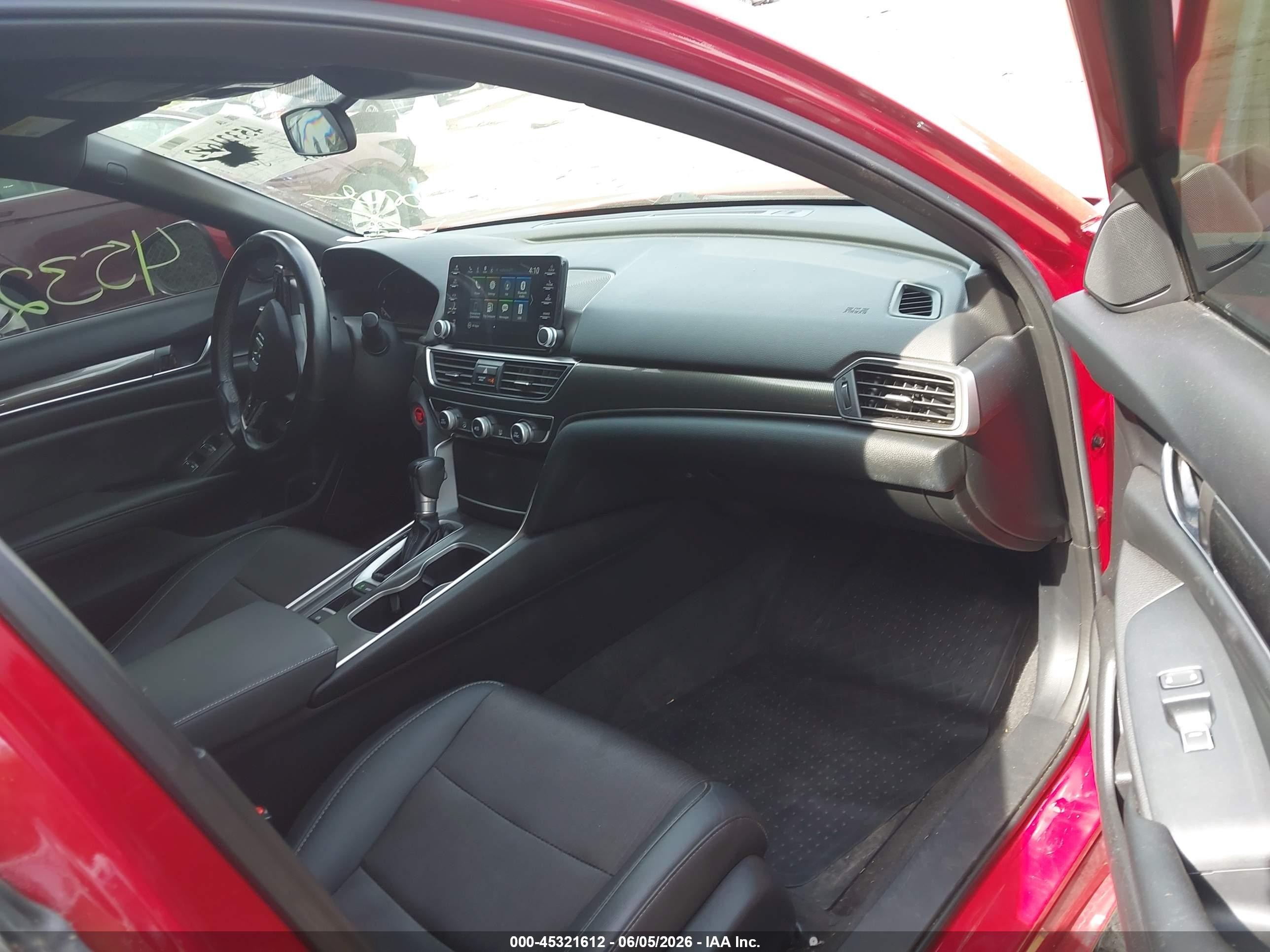 2020 Honda Accord Sport Red vin: 1HGCV1F34LA068520
