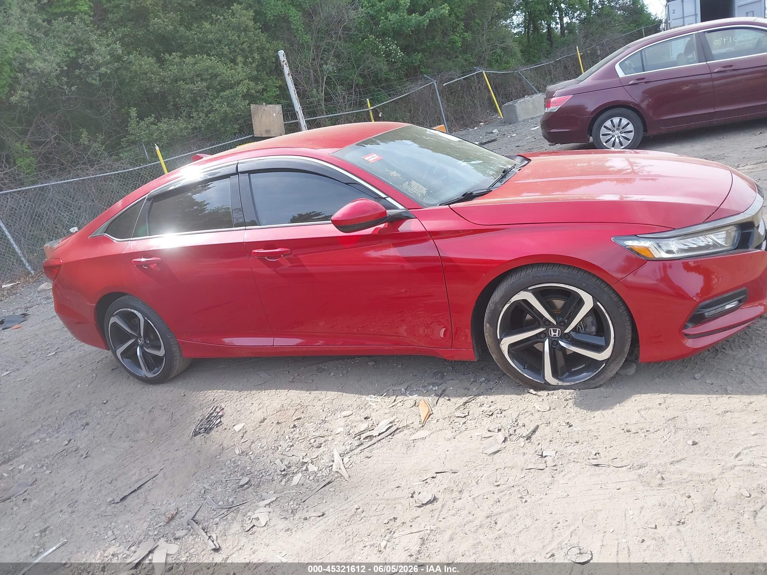 2020 Honda Accord Sport Red vin: 1HGCV1F34LA068520