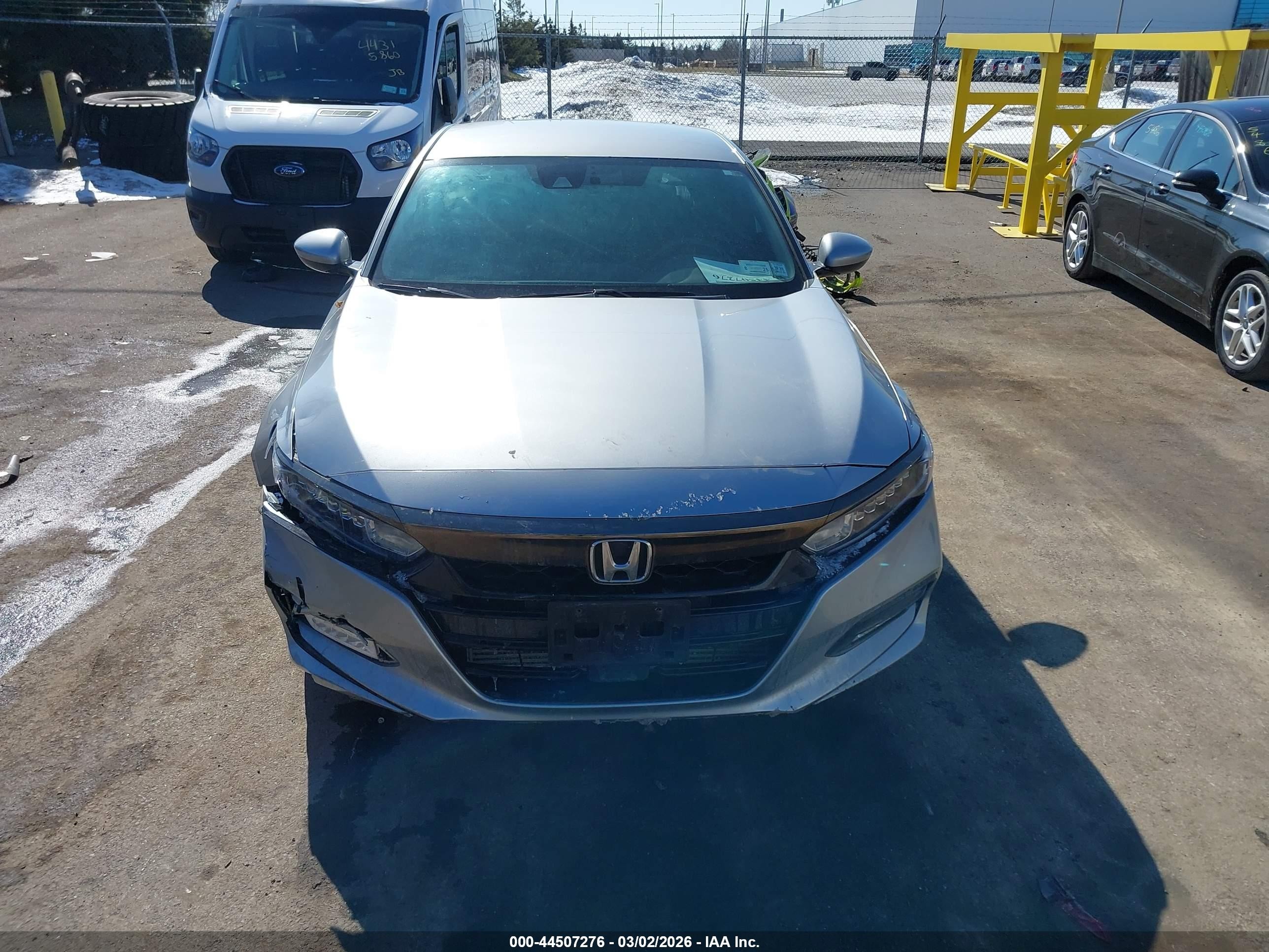 2020 Honda Accord Sport Серебряный vin: 1HGCV1F34LA121880