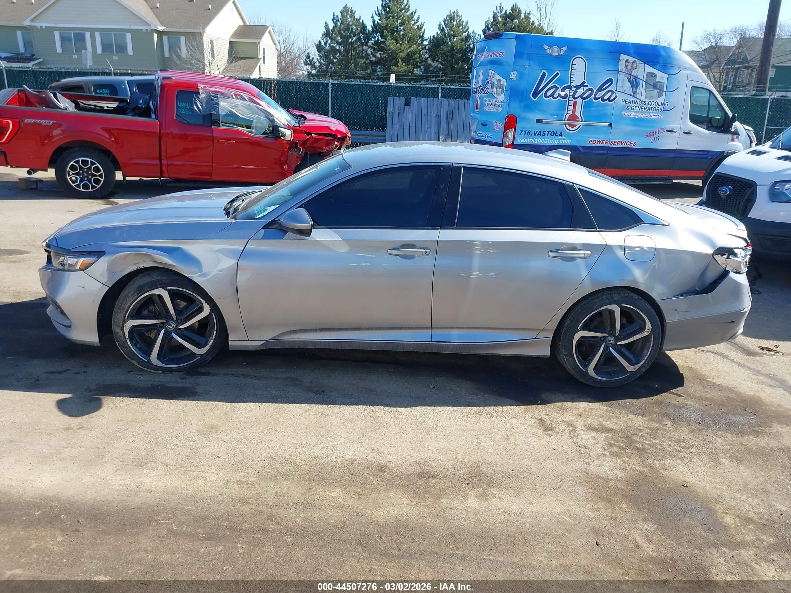 2020 Honda Accord Sport Серебряный vin: 1HGCV1F34LA121880