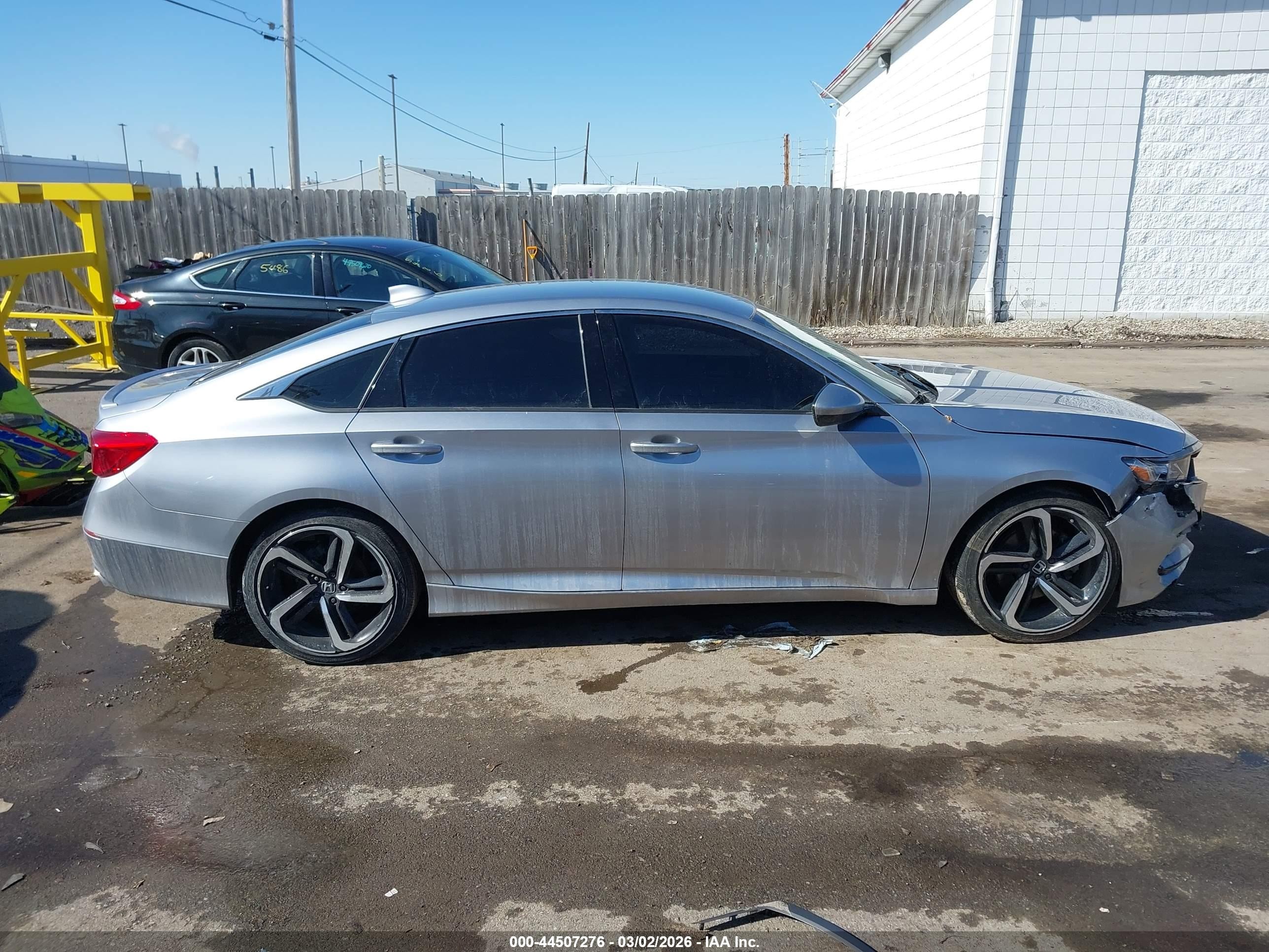 2020 Honda Accord Sport Серебряный vin: 1HGCV1F34LA121880