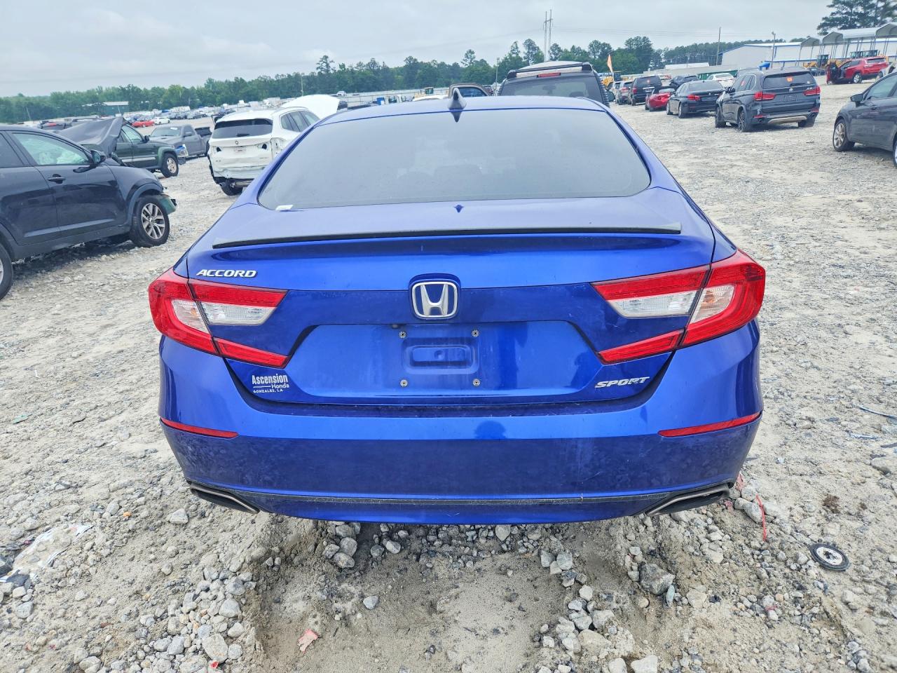 2021 Honda Accord Sport Blue vin: 1HGCV1F34MA046910