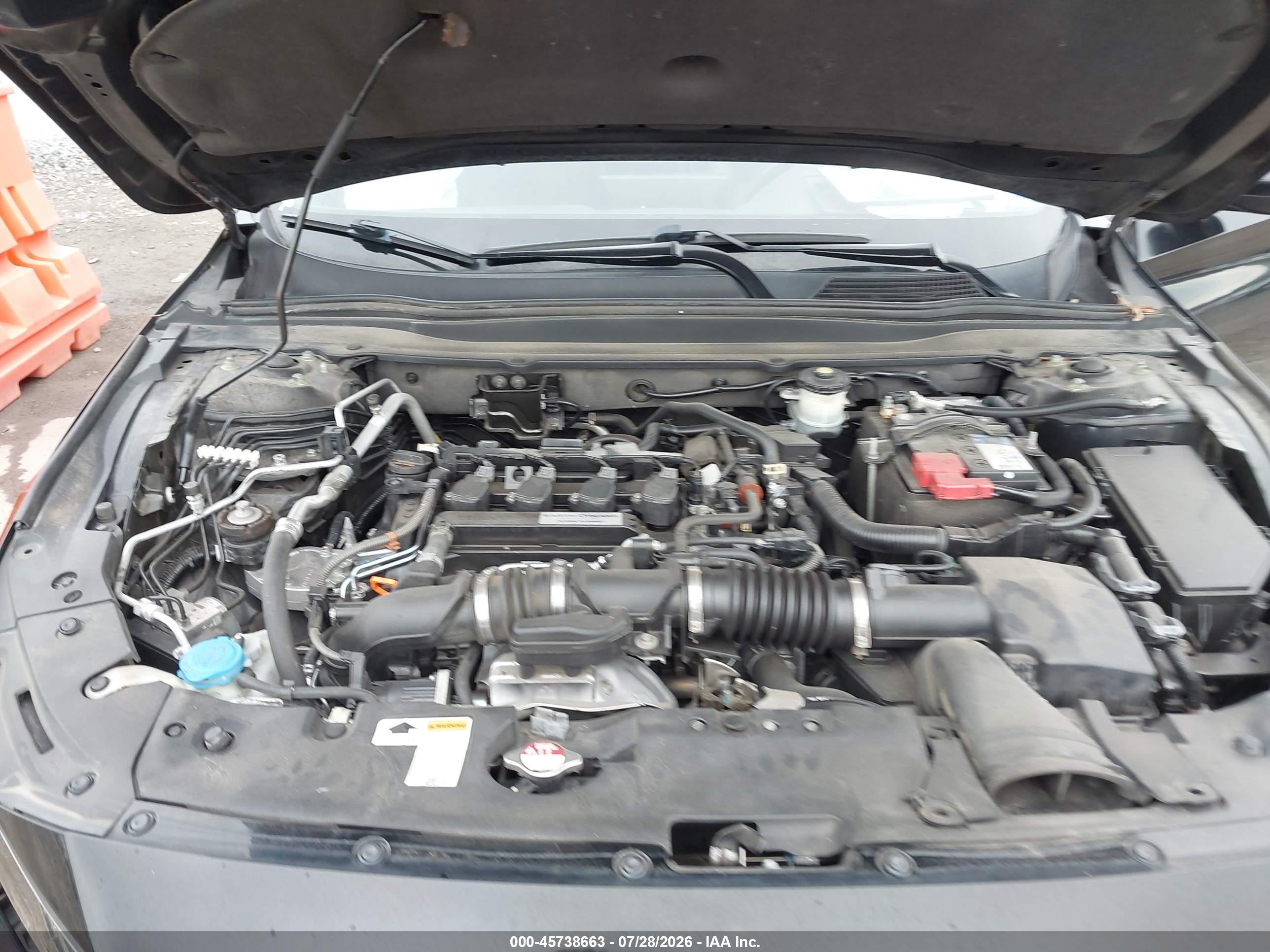 2018 Honda Accord Sport Black vin: 1HGCV1F35JA130410