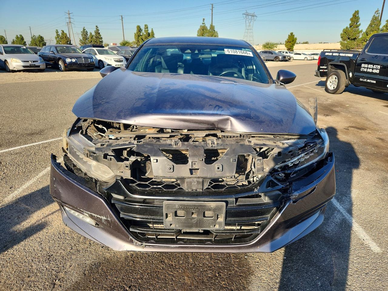 2019 Honda Accord Sport Gray vin: 1HGCV1F35KA012181