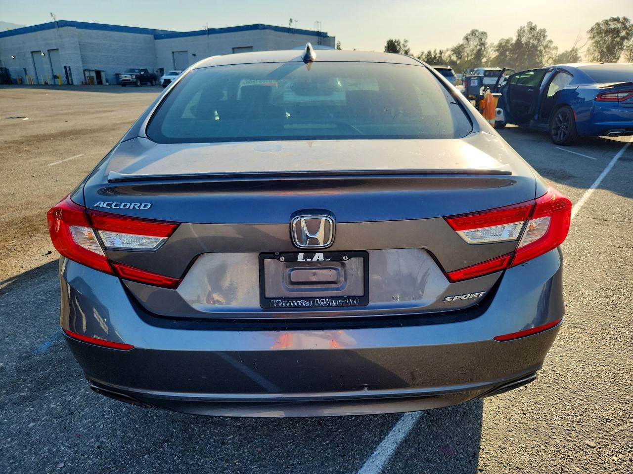2019 Honda Accord Sport Gray vin: 1HGCV1F35KA012181