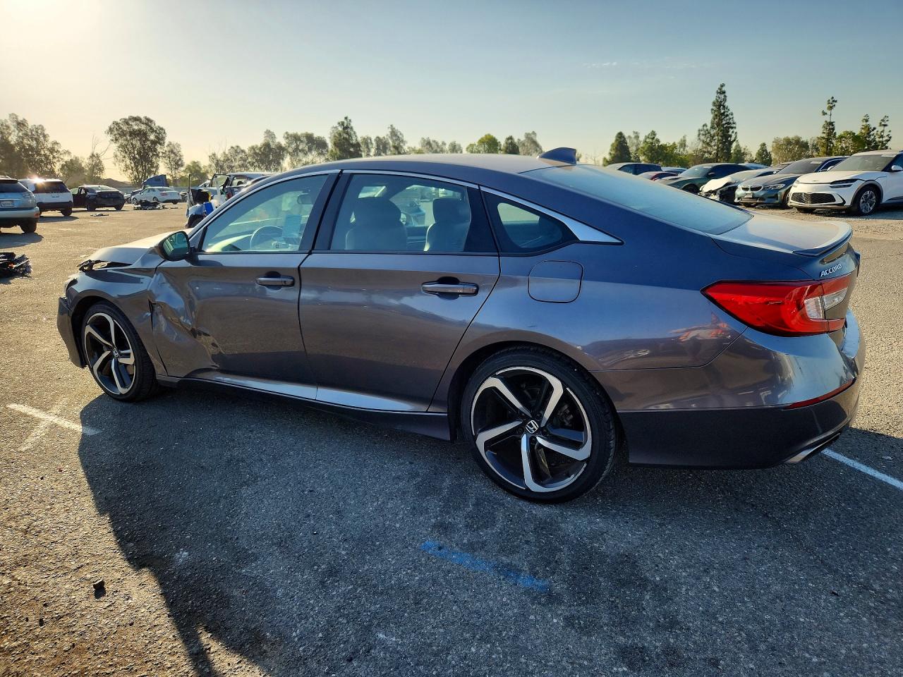 2019 Honda Accord Sport Gray vin: 1HGCV1F35KA012181