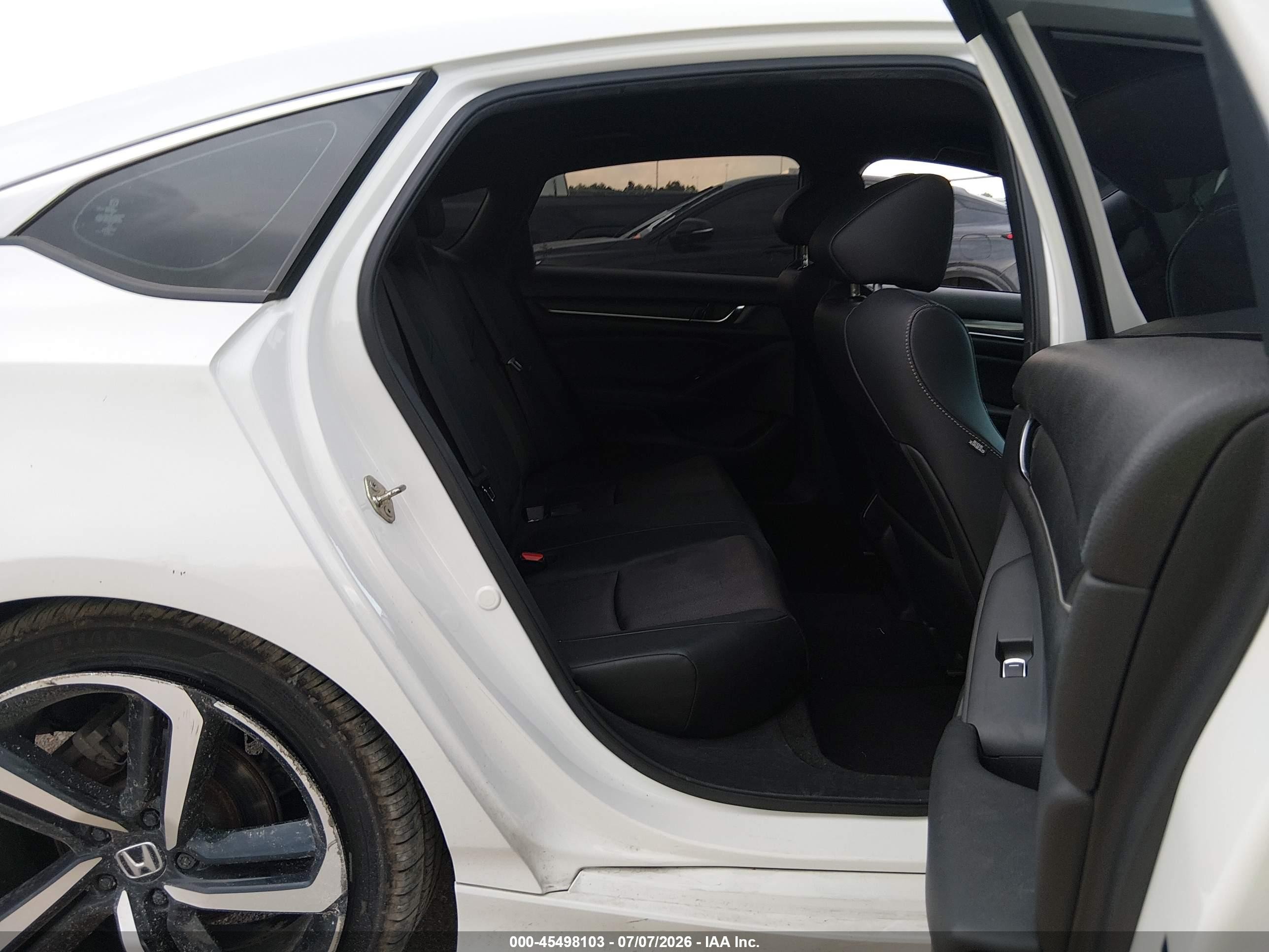 2019 Honda Accord Sport Белый vin: 1HGCV1F35KA046962