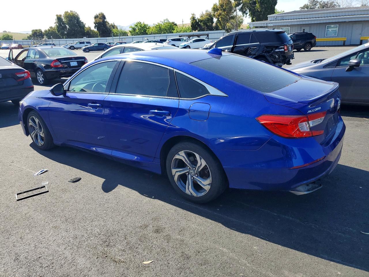 2019 Honda Accord Sport Blue vin: 1HGCV1F35KA153803