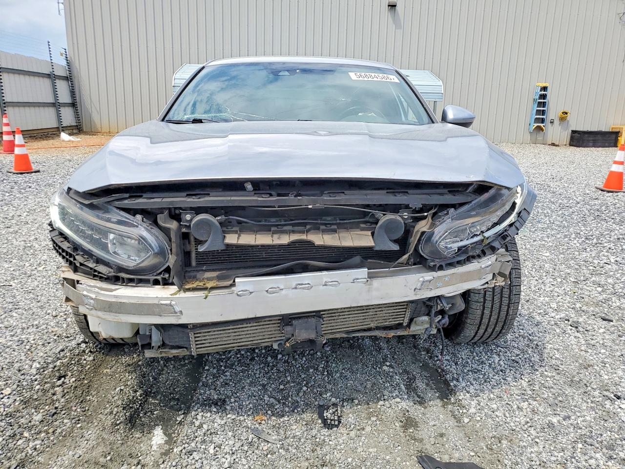 2019 Honda Accord Sport Silver vin: 1HGCV1F35KA154823