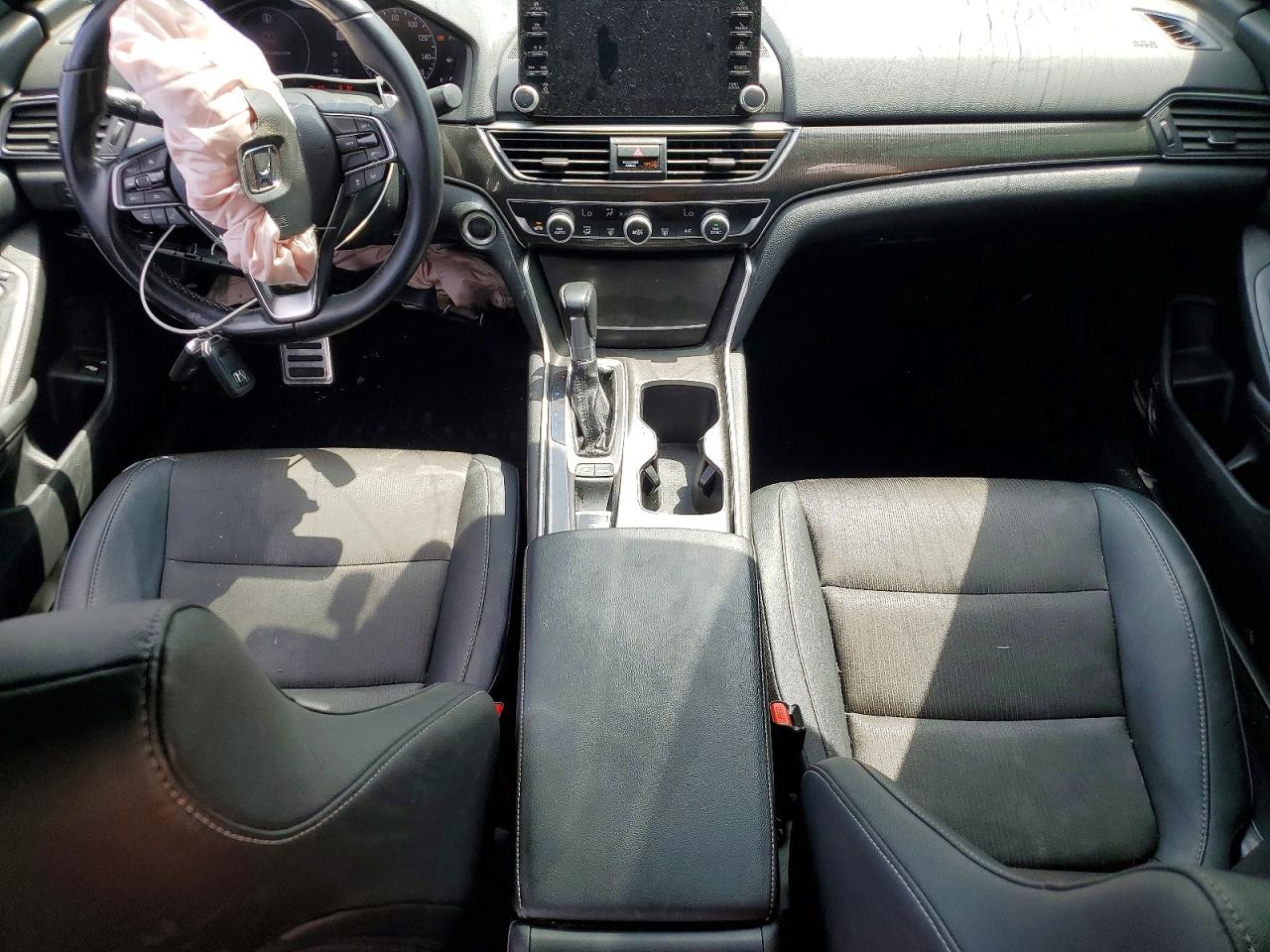 2019 Honda Accord Sport Silver vin: 1HGCV1F35KA154823
