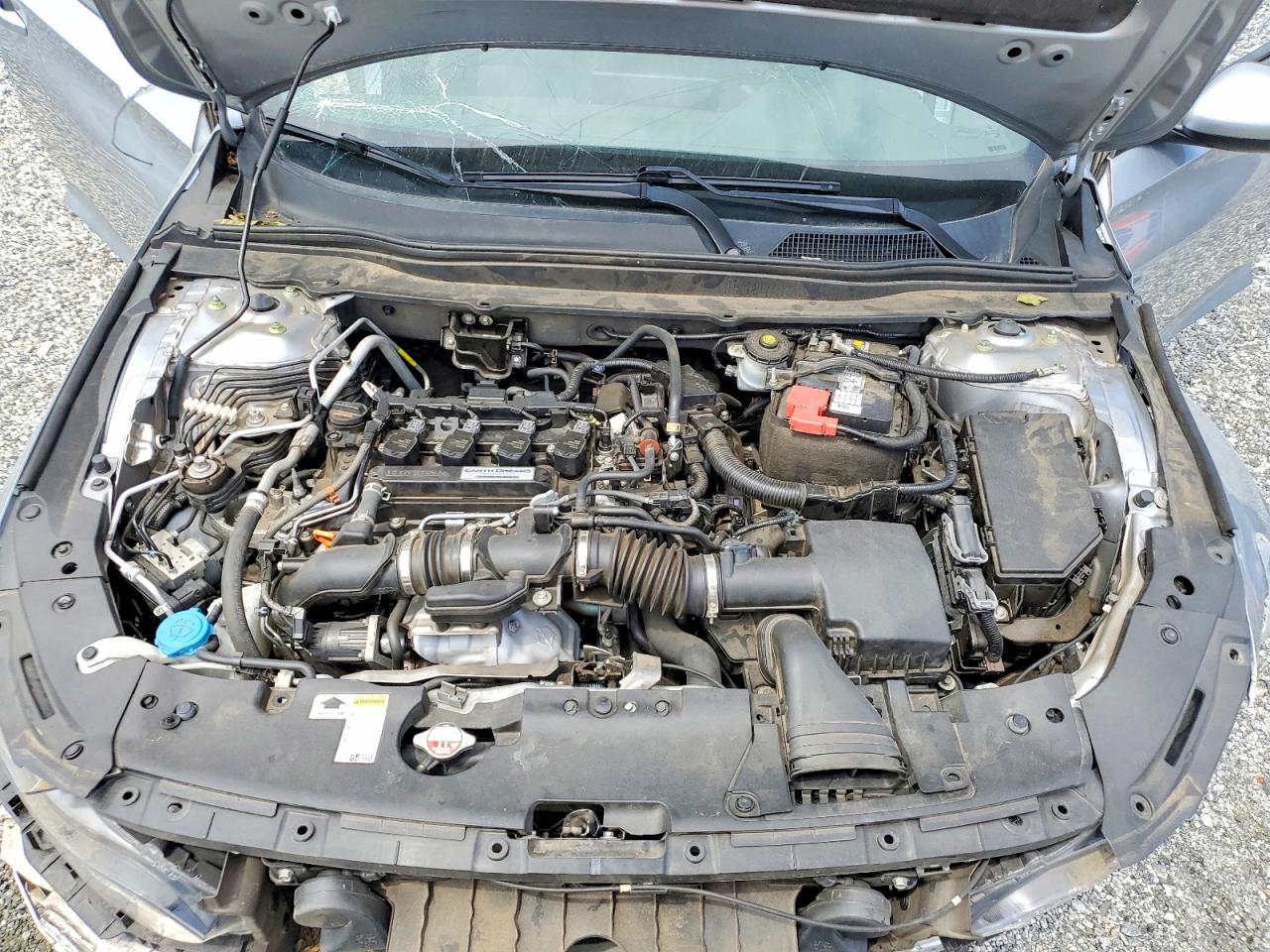 2019 Honda Accord Sport Silver vin: 1HGCV1F35KA154823