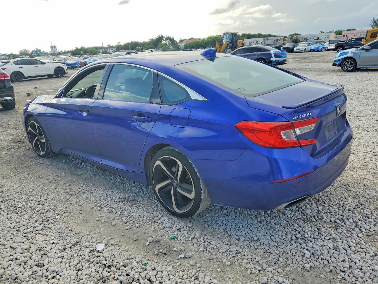 2020 Honda Accord Sport Blue vin: 1HGCV1F35LA024672