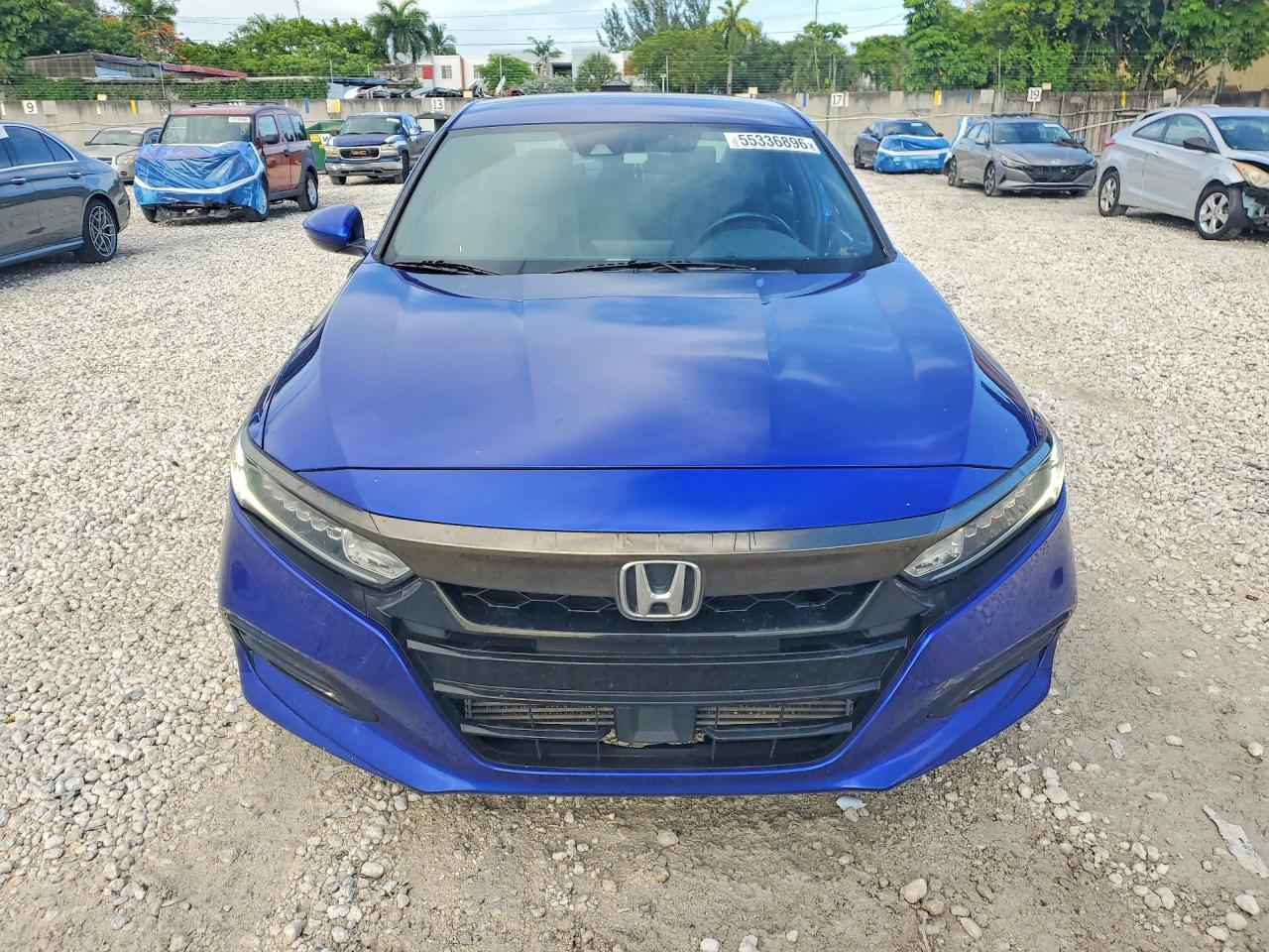 2020 Honda Accord Sport Blue vin: 1HGCV1F35LA024672