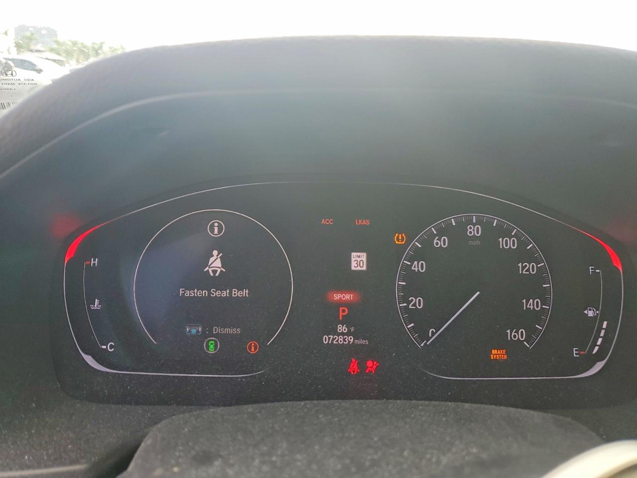 2020 Honda Accord Sport Blue vin: 1HGCV1F35LA024672