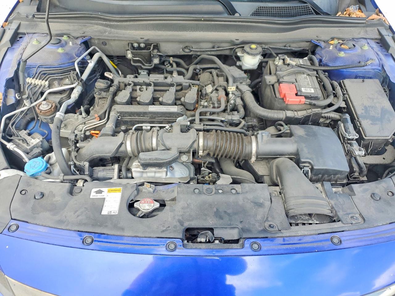 2020 Honda Accord Sport Blue vin: 1HGCV1F35LA024672