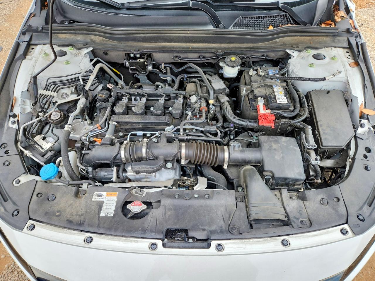 2022 Honda Accord Sport White vin: 1HGCV1F35NA103889
