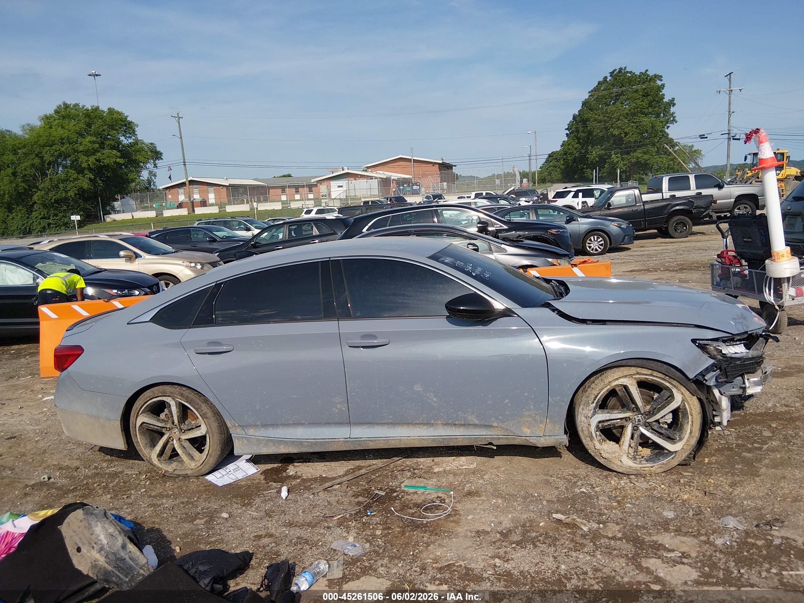 2022 Honda Accord Sport Black vin: 1HGCV1F35NA117386