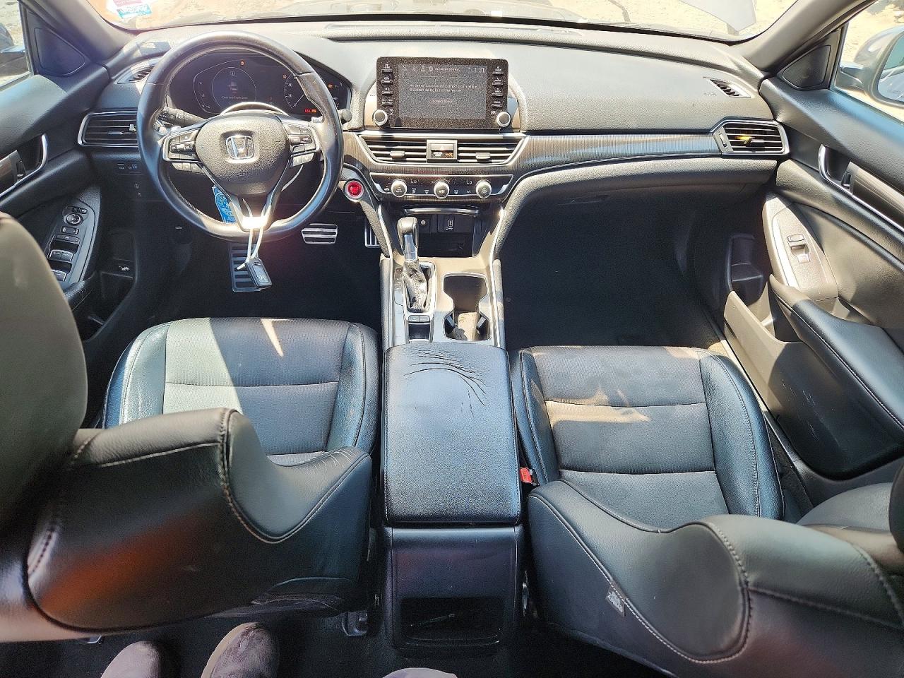 2018 Honda Accord Sport Серый vin: 1HGCV1F36JA155199