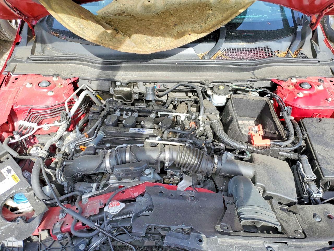 2018 Honda Accord Sport Red vin: 1HGCV1F36JA156420