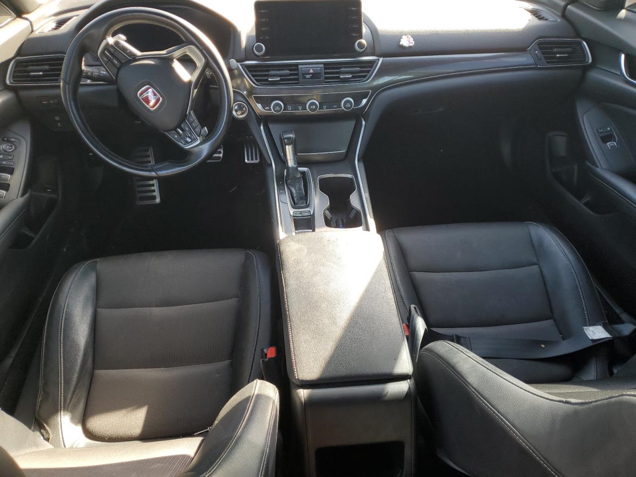 2018 Honda Accord Sport White vin: 1HGCV1F36JA239054
