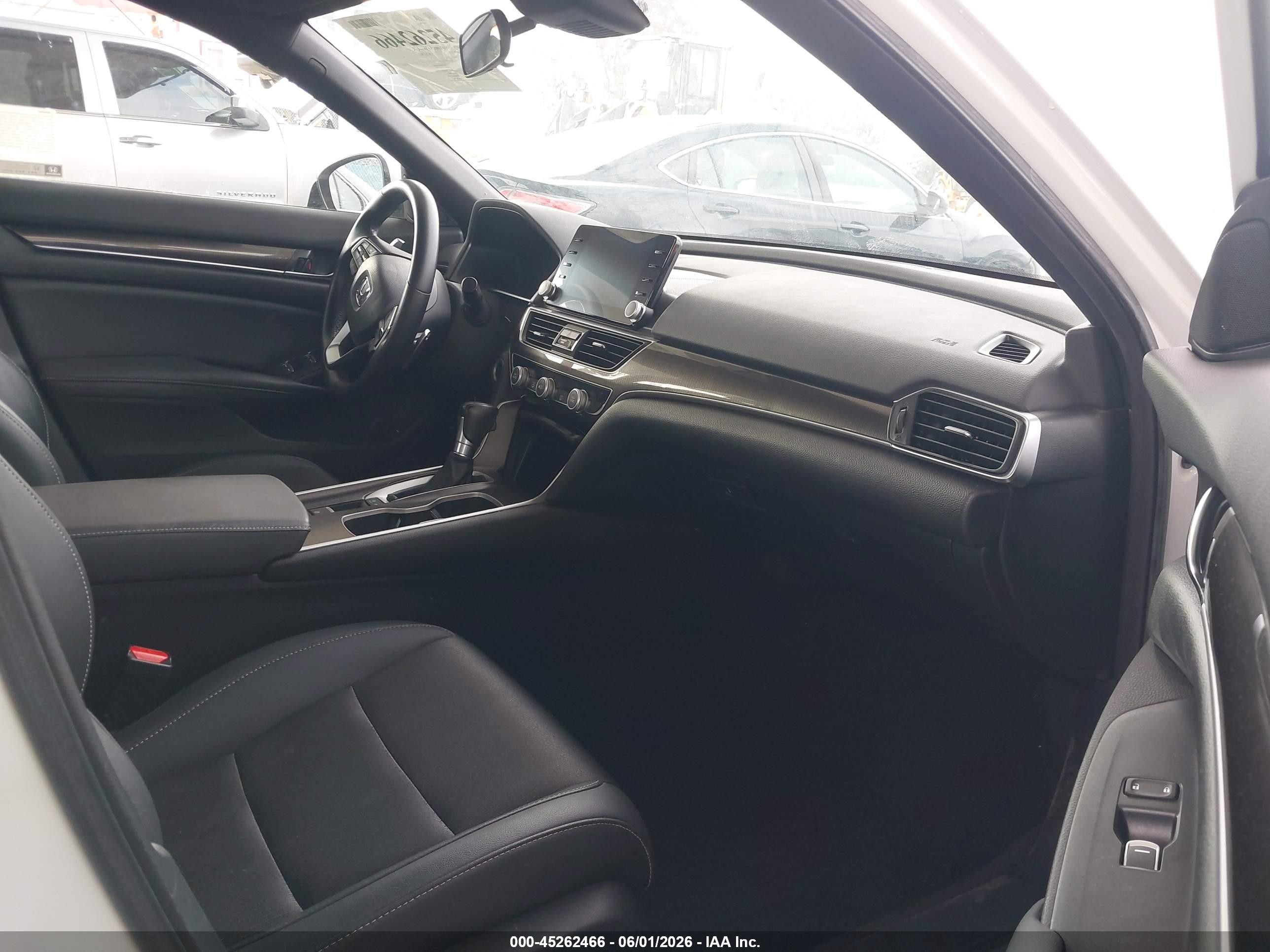 2019 Honda Accord Sport White vin: 1HGCV1F36KA070610