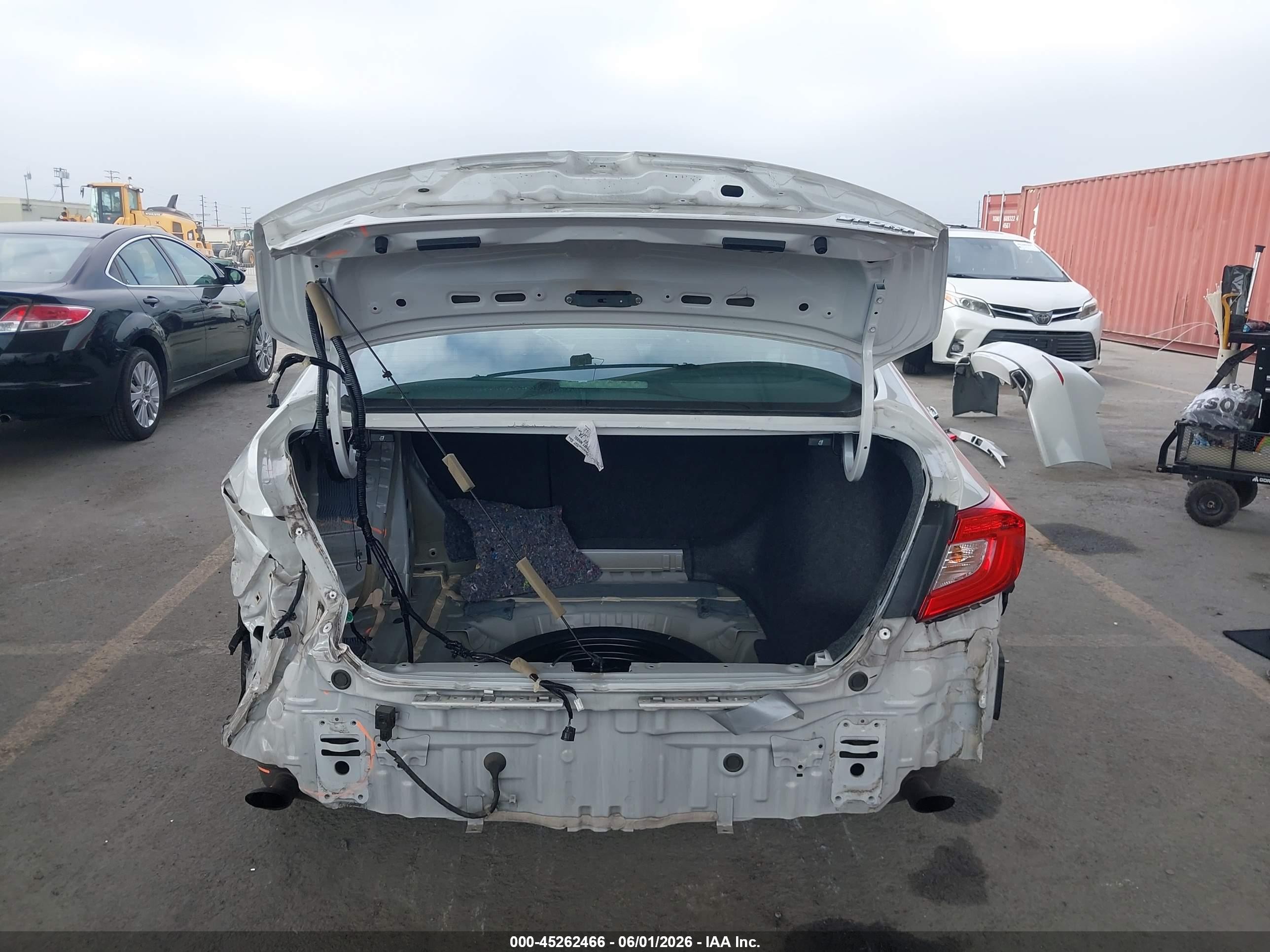 2019 Honda Accord Sport White vin: 1HGCV1F36KA070610