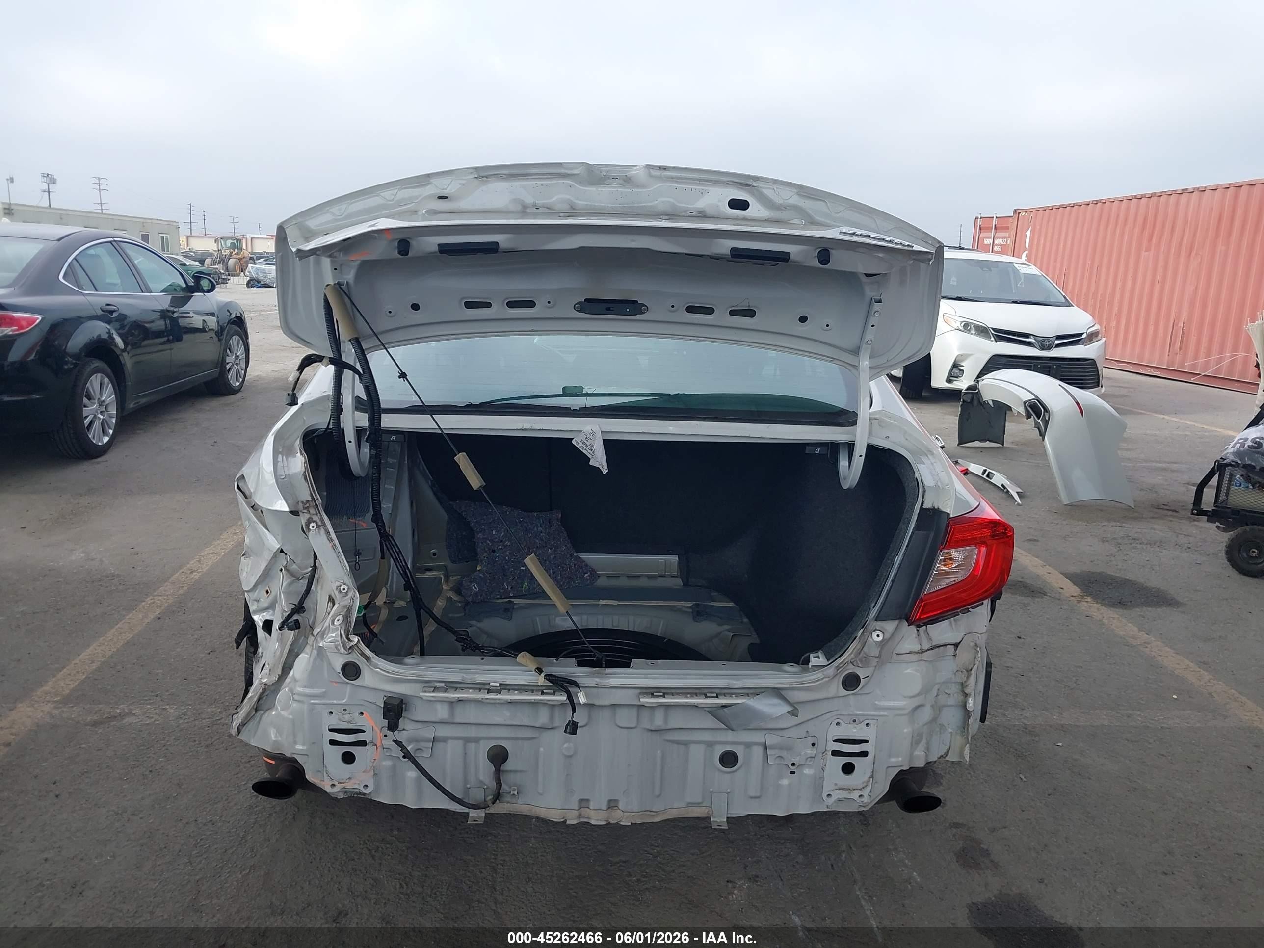 2019 Honda Accord Sport White vin: 1HGCV1F36KA070610