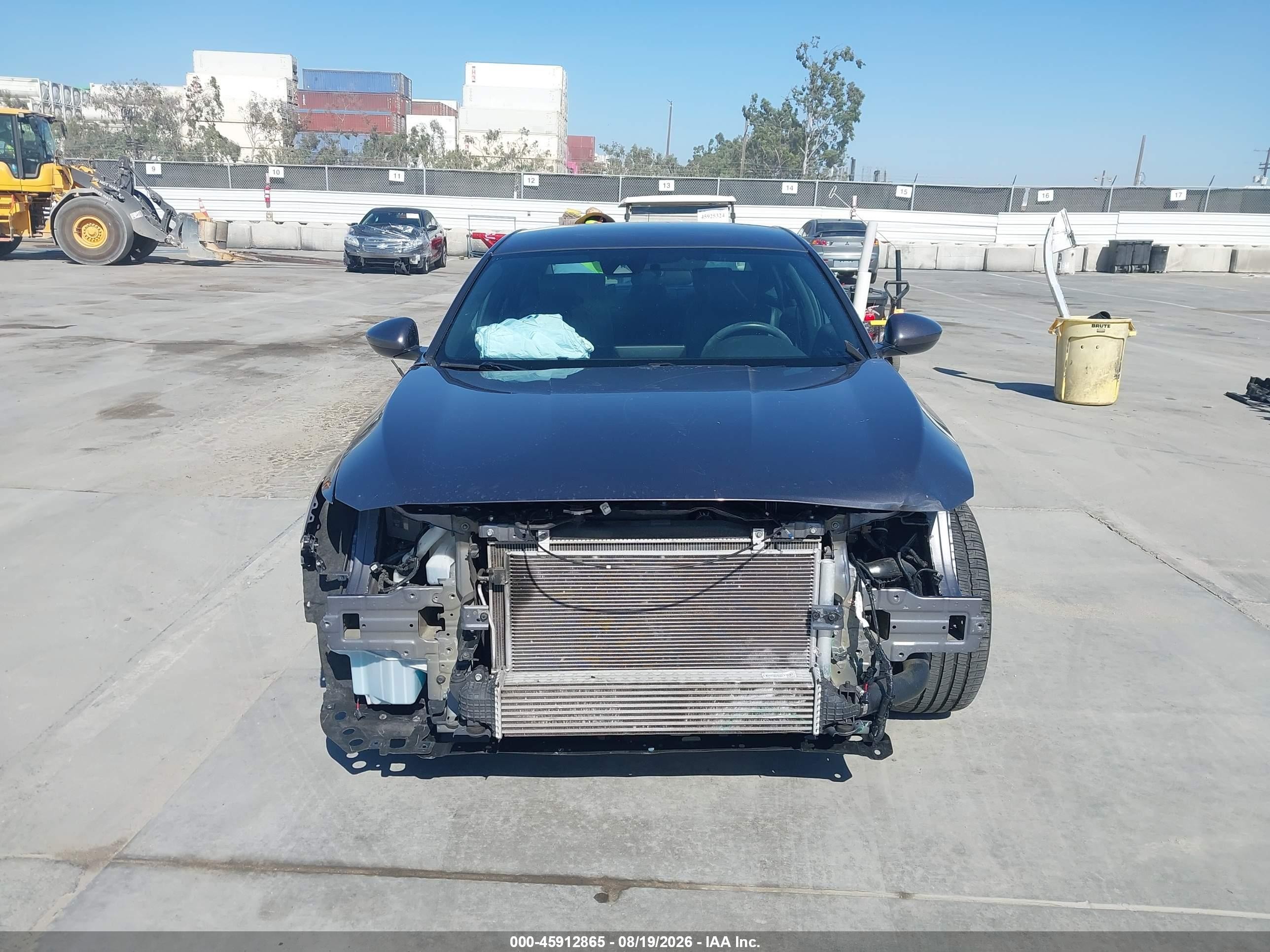 2019 Honda Accord Sport Gray vin: 1HGCV1F36KA098472