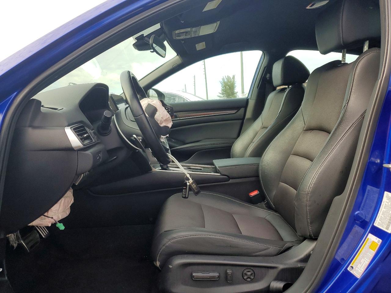 2020 Honda Accord Sport Blue vin: 1HGCV1F36LA001305