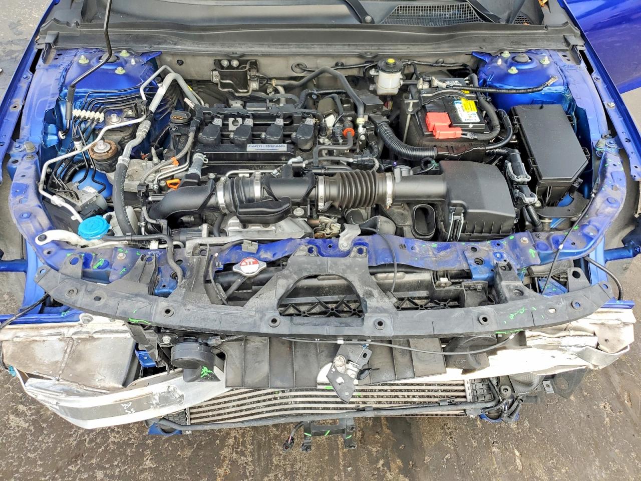 2020 Honda Accord Sport Blue vin: 1HGCV1F36LA001305
