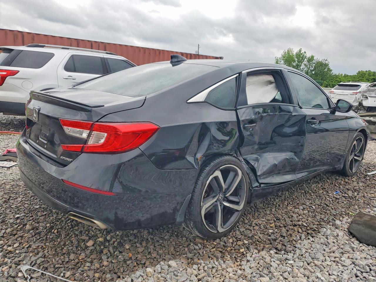 2020 Honda Accord Sport Black vin: 1HGCV1F36LA100416