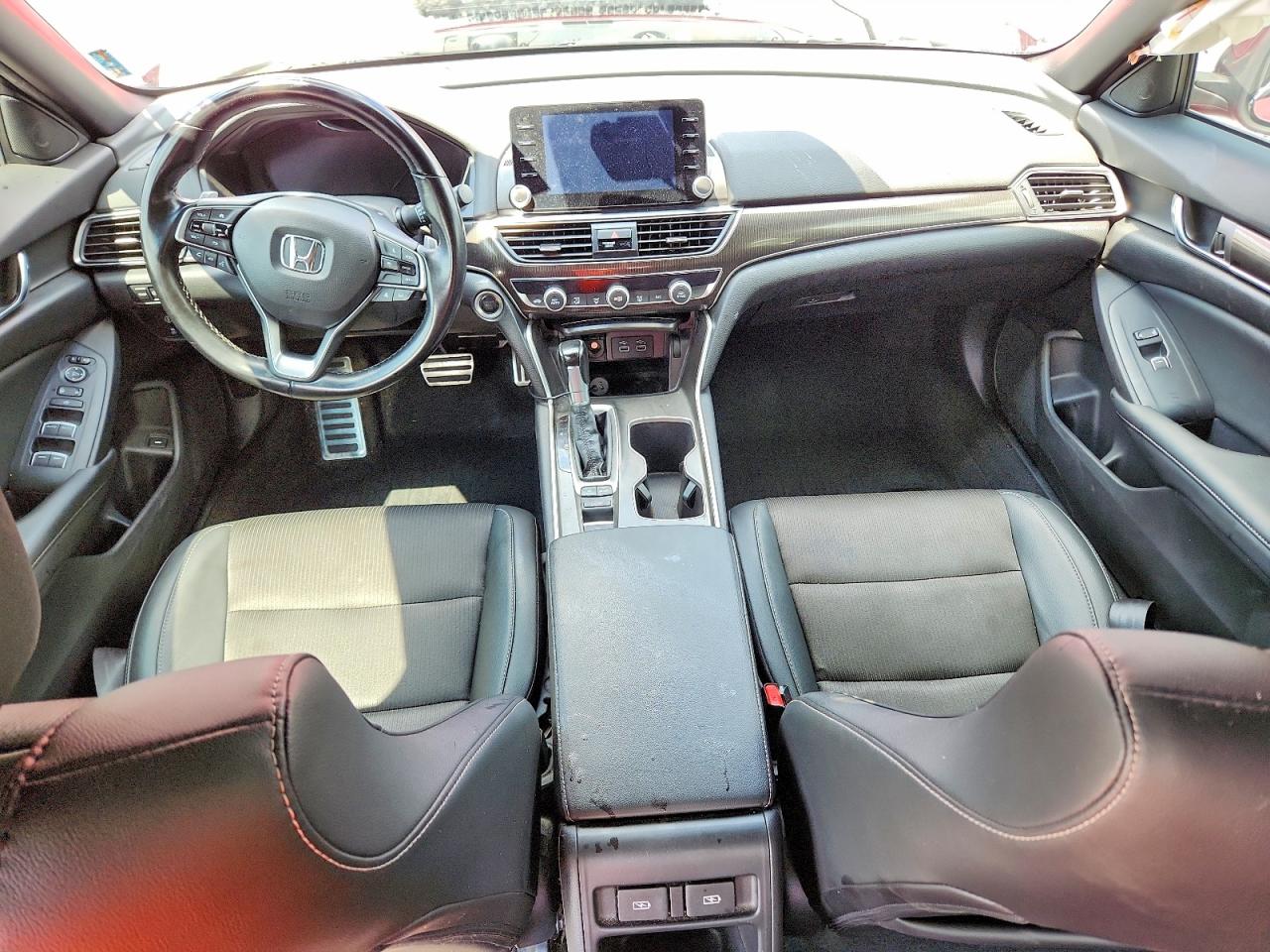 2021 Honda Accord Sport Red vin: 1HGCV1F36MA083571