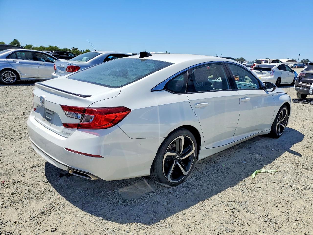 2022 Honda Accord Sport Белый vin: 1HGCV1F36NA090375