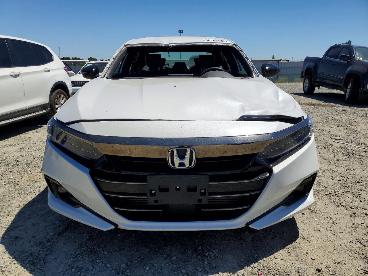 2022 Honda Accord Sport Белый vin: 1HGCV1F36NA090375