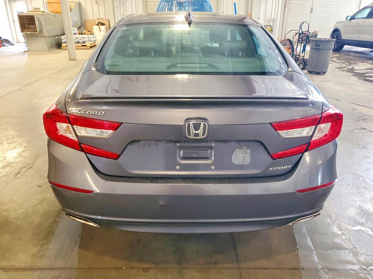 2019 Honda Accord Sport Gray vin: 1HGCV1F37KA061415