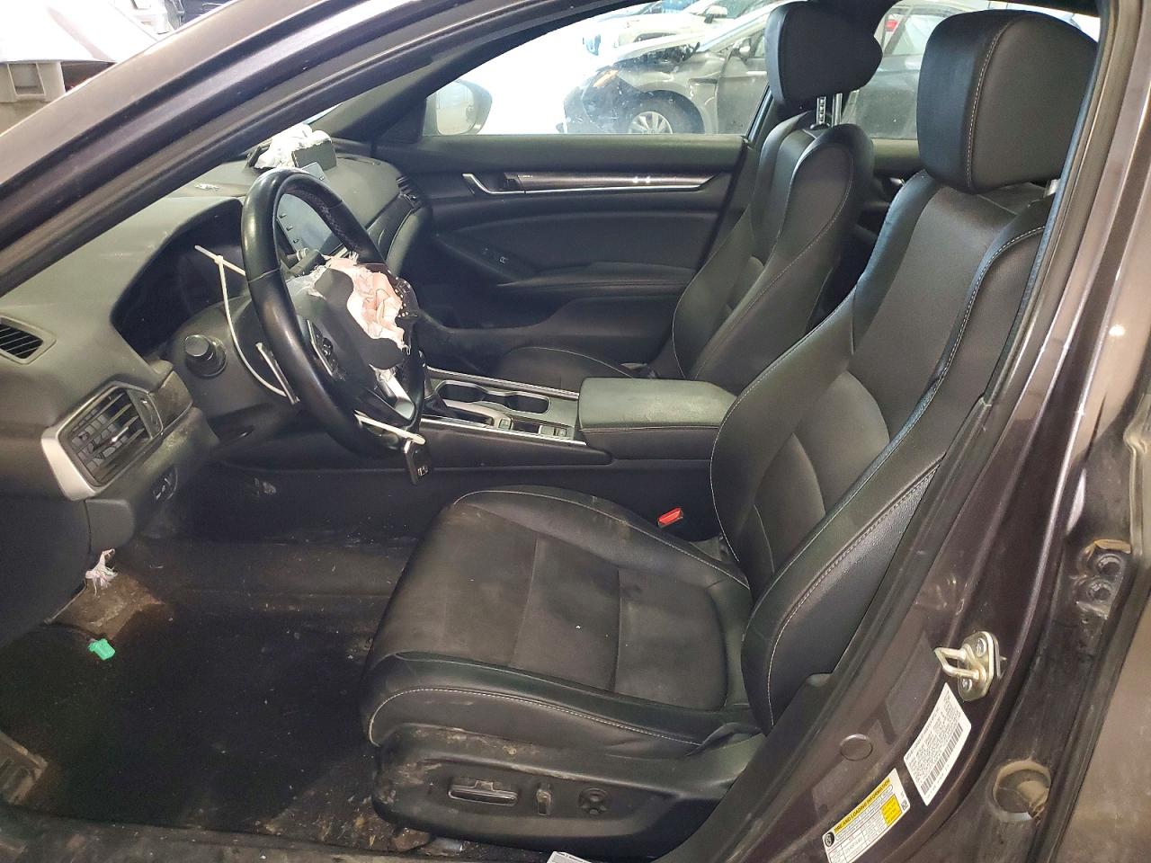 2019 Honda Accord Sport Gray vin: 1HGCV1F37KA061415