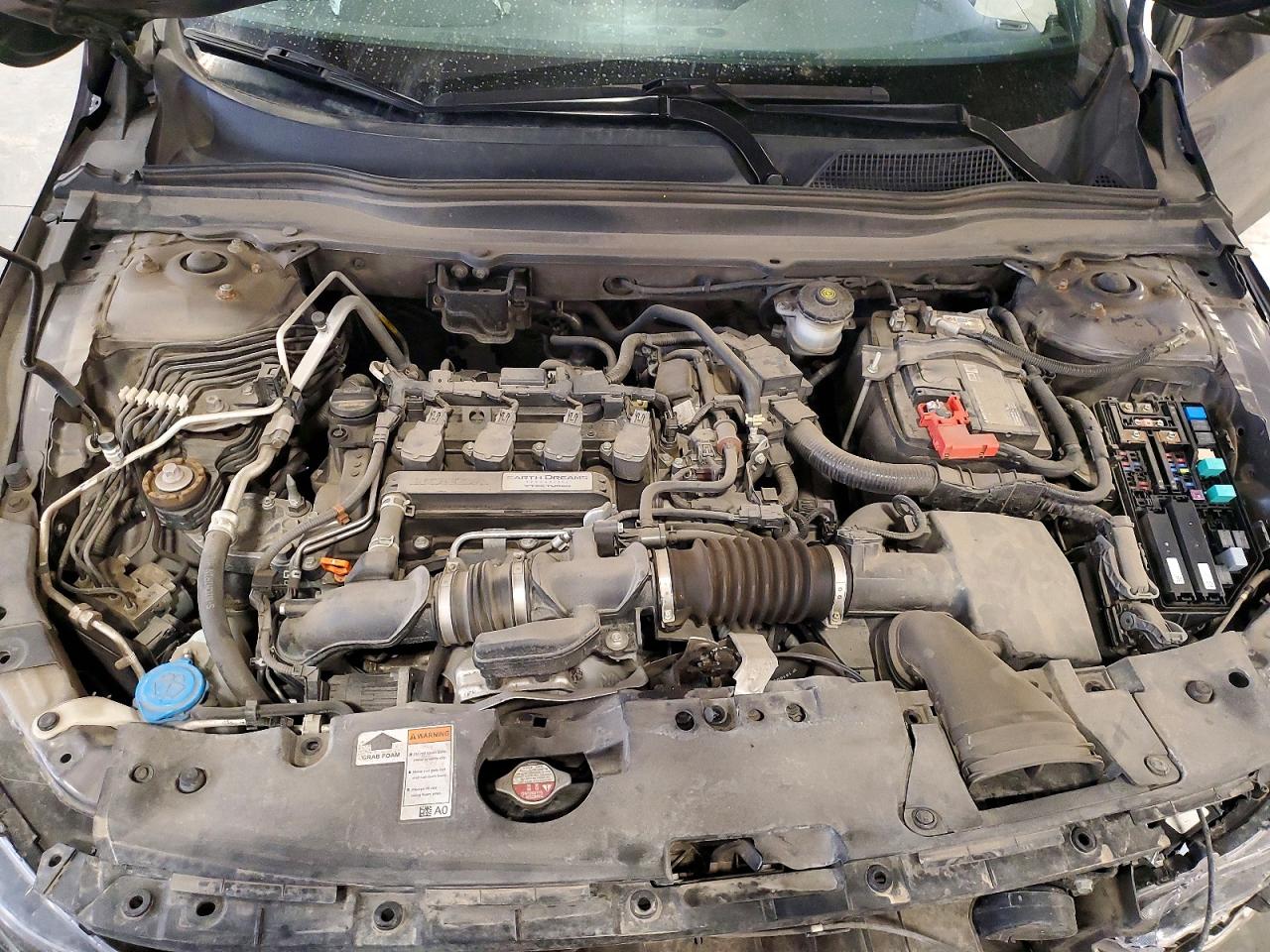 2019 Honda Accord Sport Gray vin: 1HGCV1F37KA061415
